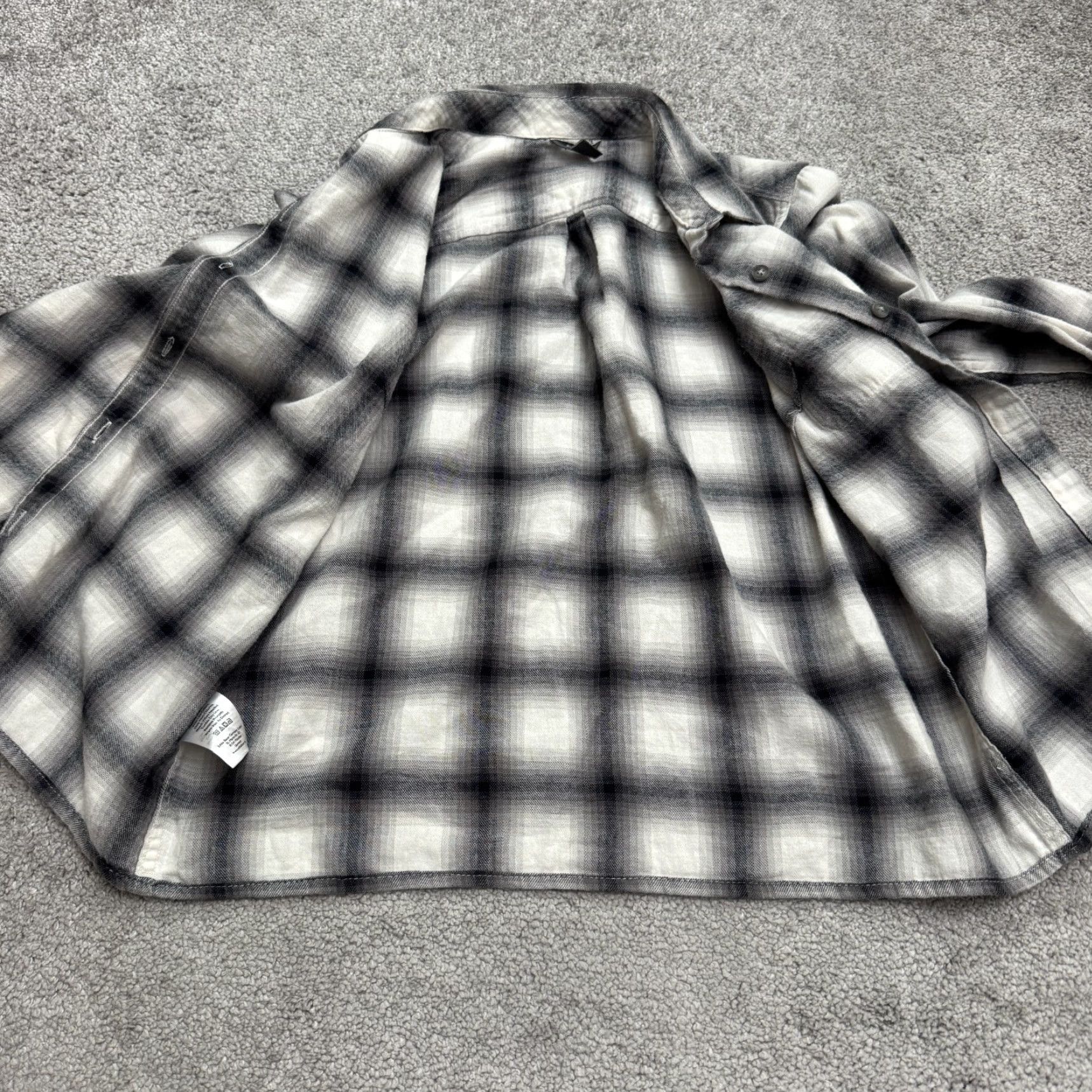 Eddie Bauer Eddie Bauer Shirt Womens XS Multicolor Plaid Flannel Button-Down Cotton Casual Size XS / US 0-2 / IT 36-38 - 4 Thumbnail