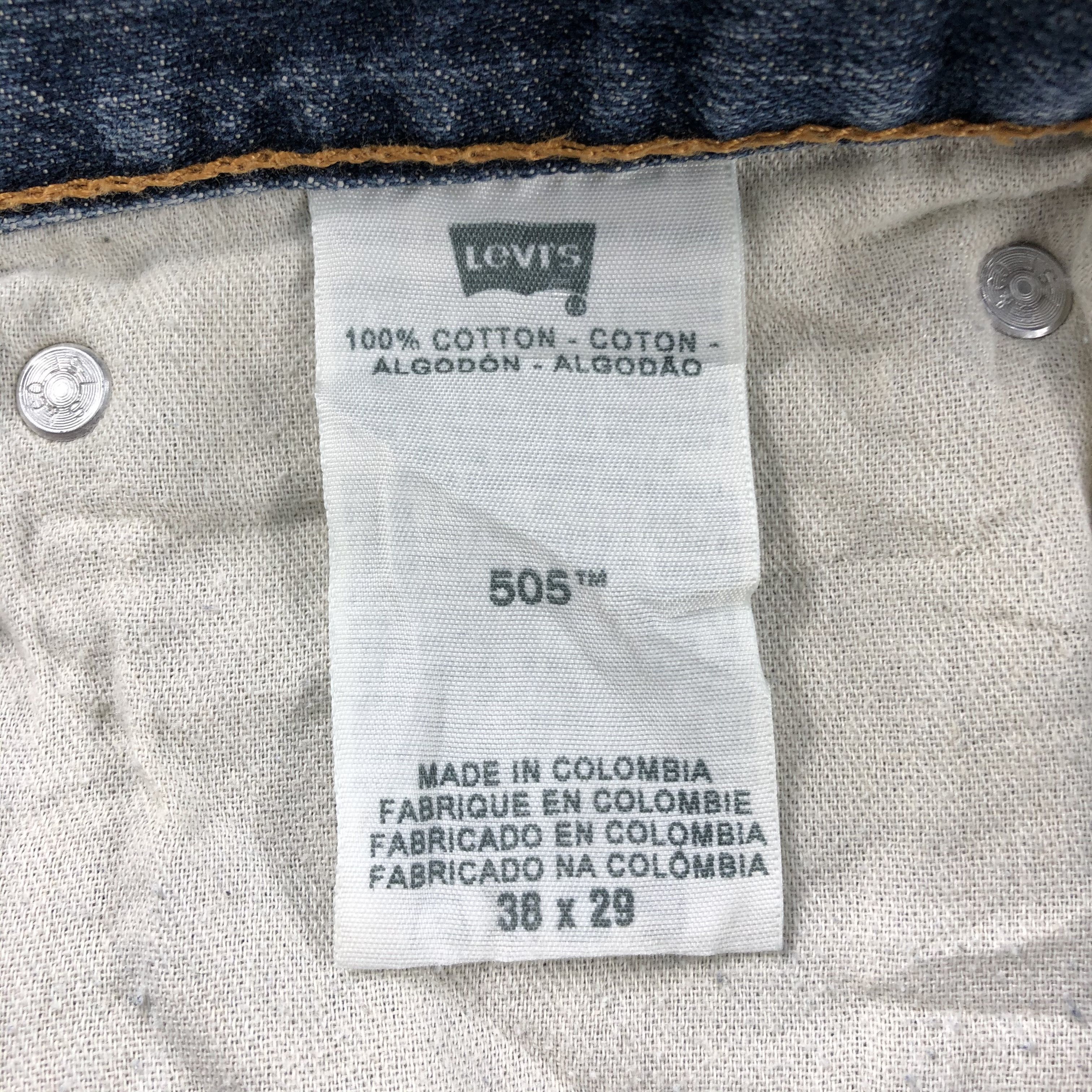 Levi's × Vintage Vintage Blue Wash Levis 505 Jeans-JM1877 Size US 39 - 10 Thumbnail