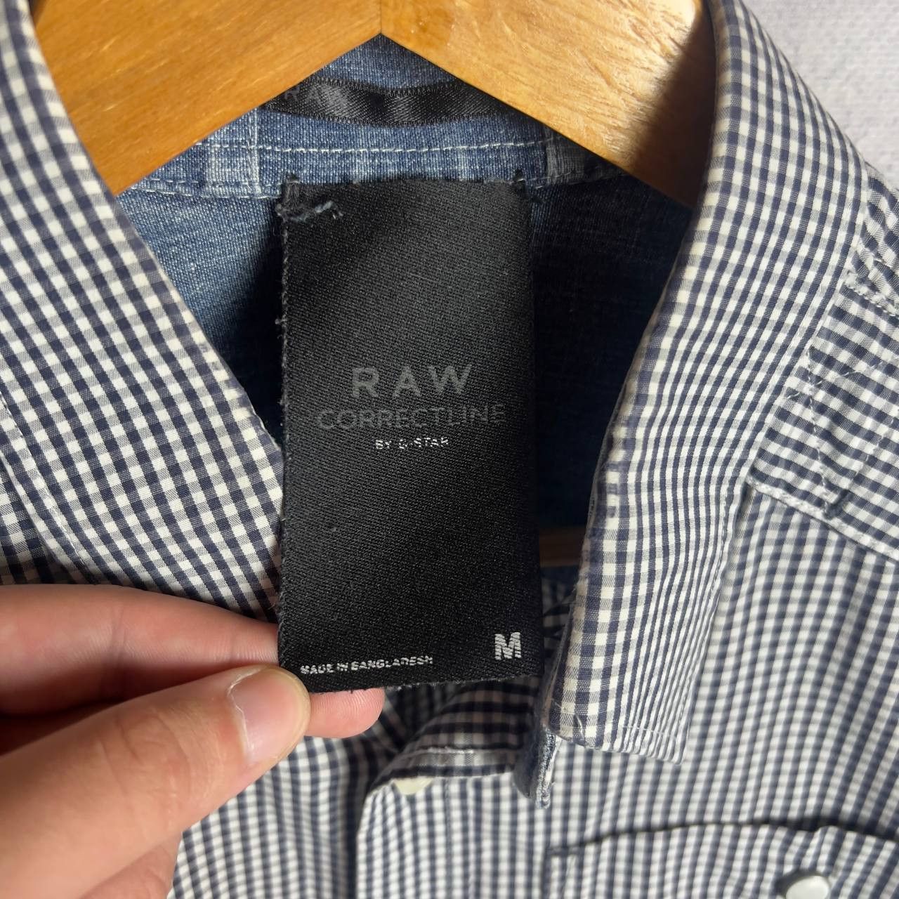 G-Star G Star Raw Shirt Plaid Men's Size M Long Sleeve` Size US M / EU 48-50 / 2 - 4 Thumbnail