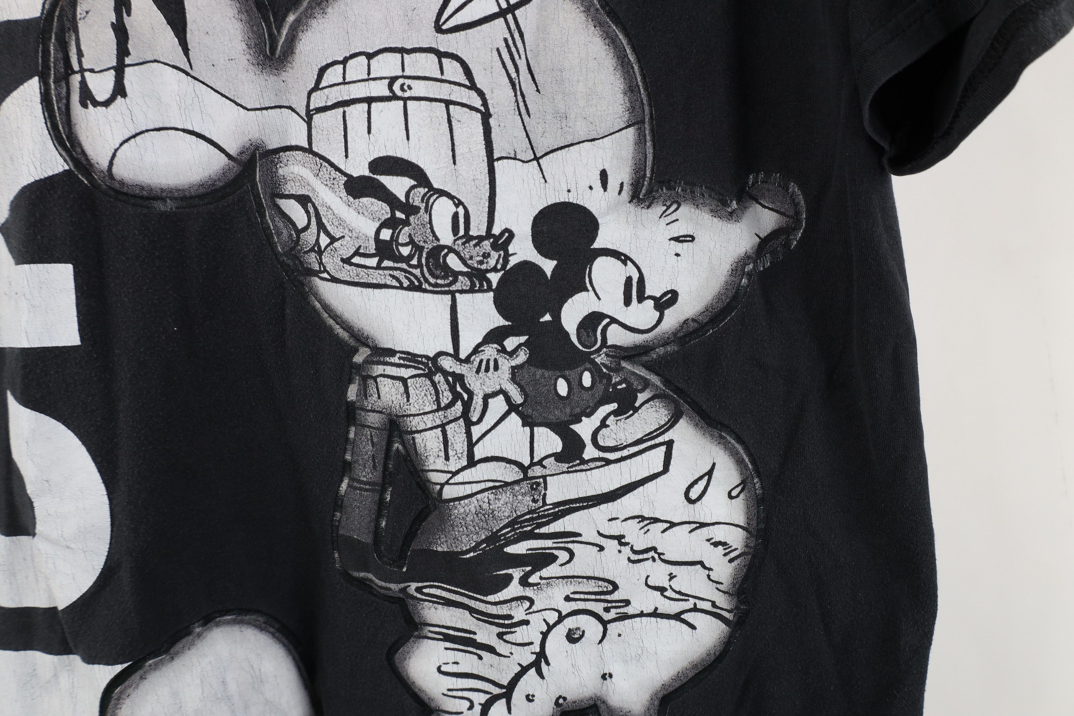 Disney × Vintage Vintage Y2K Disney Mickey Mouse Cartoon Strip T-Shirt Size US L / EU 52-54 / 3 - 5 Thumbnail