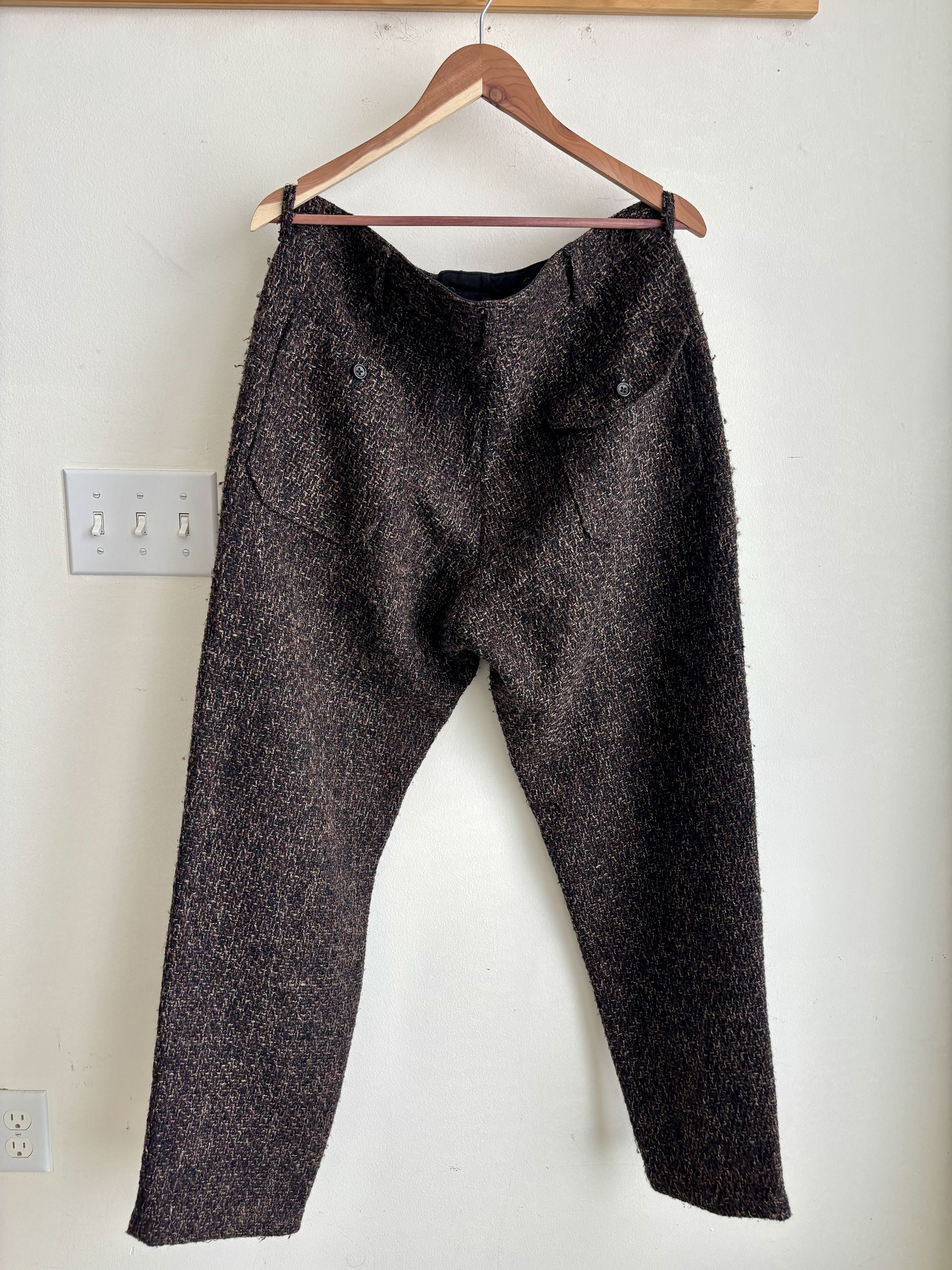 Engineered Garments Engineered garments dark brown tweed pants Size US 34 / EU 50 - 3 Thumbnail