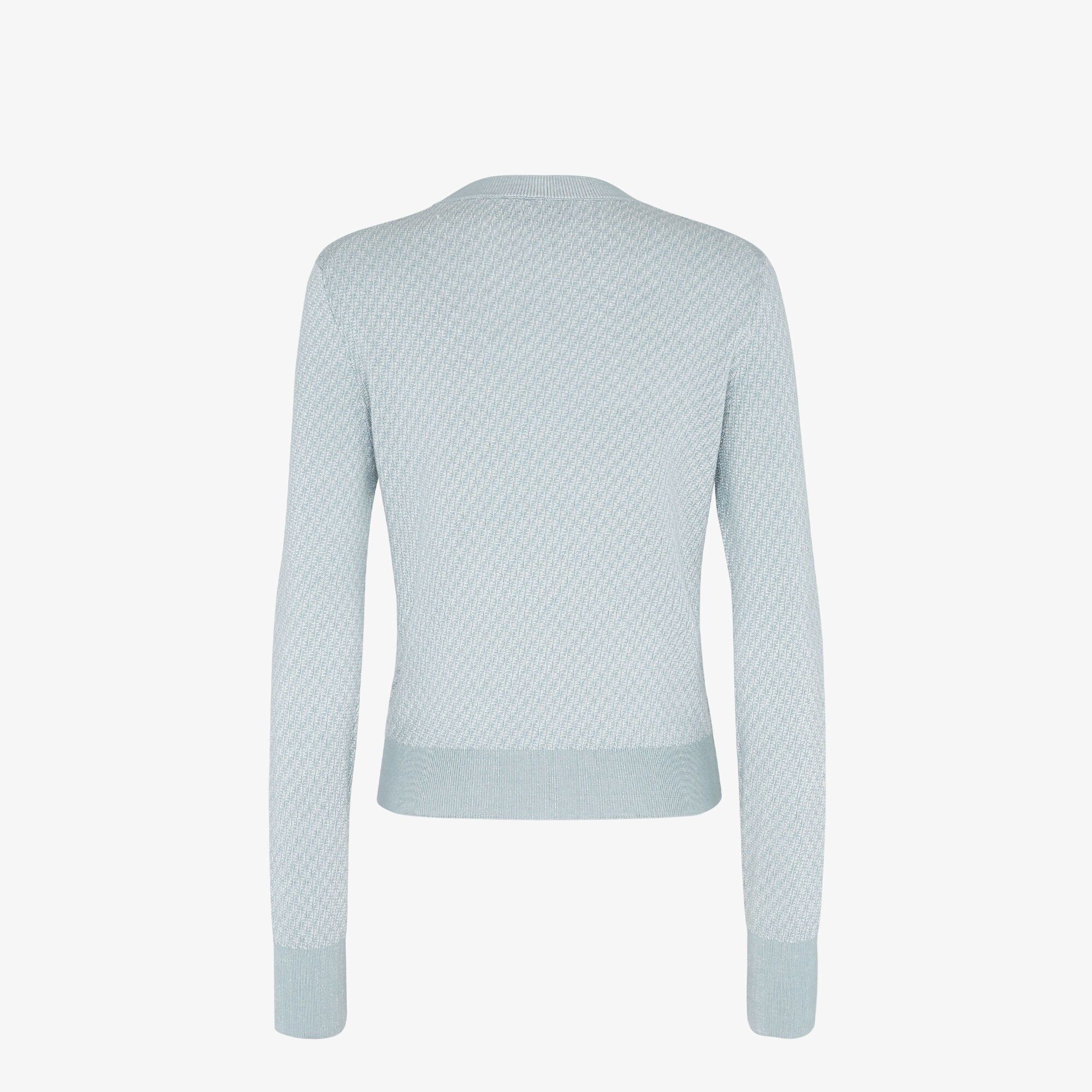Fendi o1s1wg110326 Jumper in Light Blue Size S / US 4 / IT 40 - 2 Thumbnail
