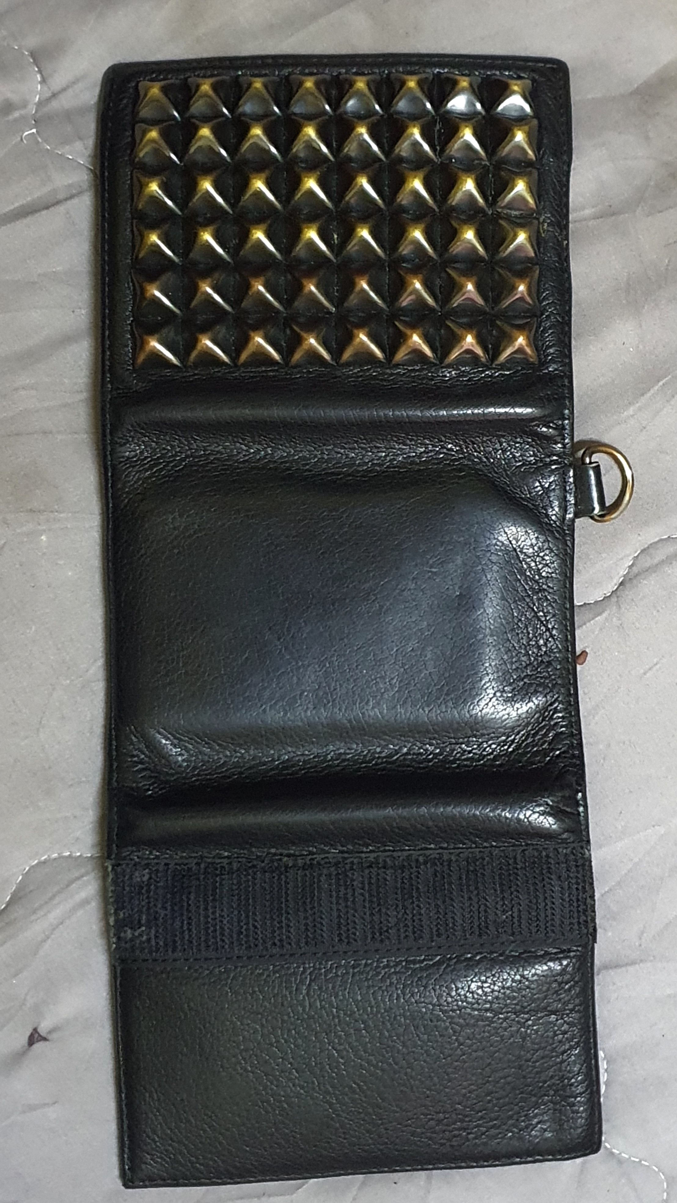Designer Wendy's & foot the coacher -studded leather wallet Size ONE SIZE - 3 Thumbnail