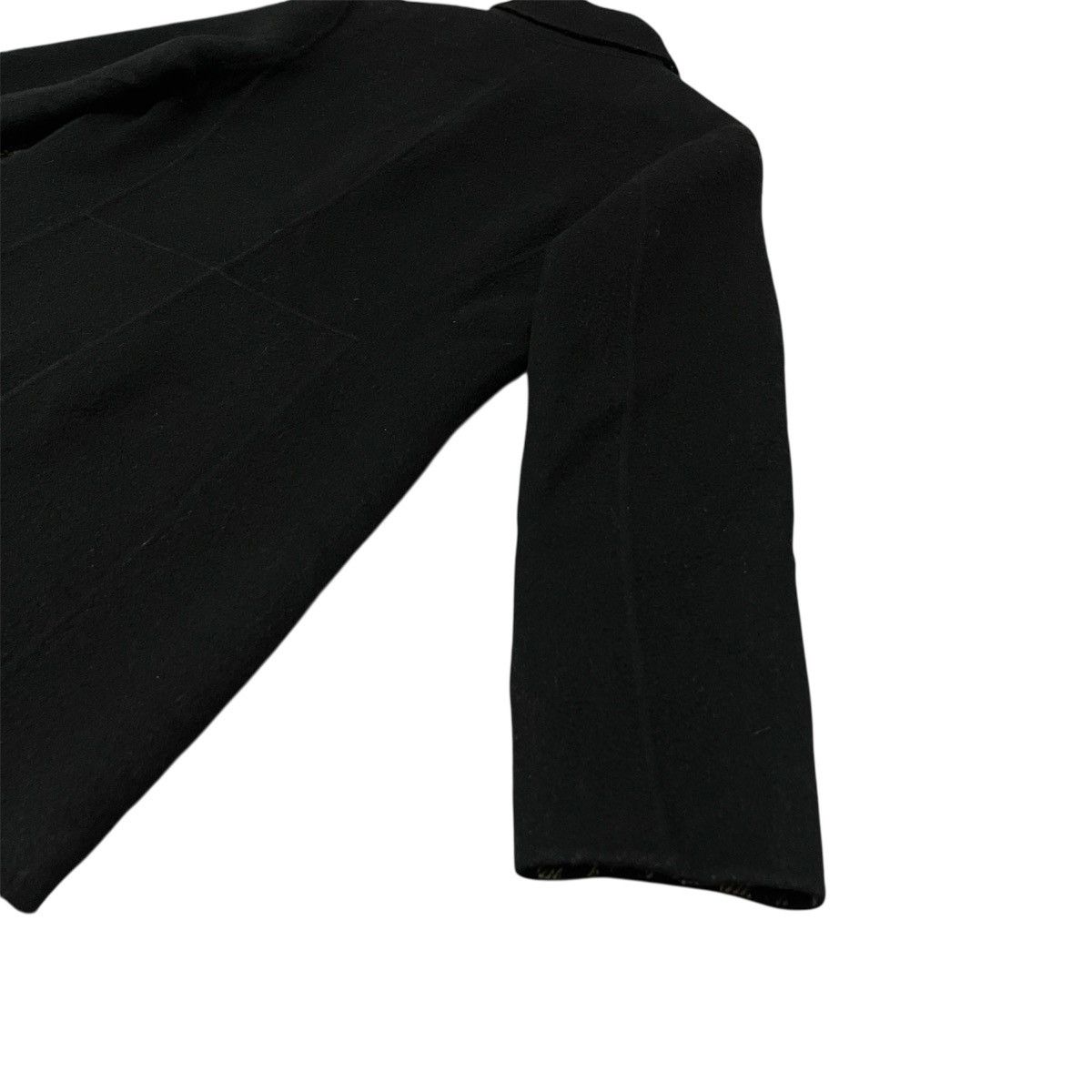 Gucci Vintage Sonia Rykiel Button Up Wool Coat — Parisian Luxury Size S / US 4 / IT 40 - 20 Thumbnail