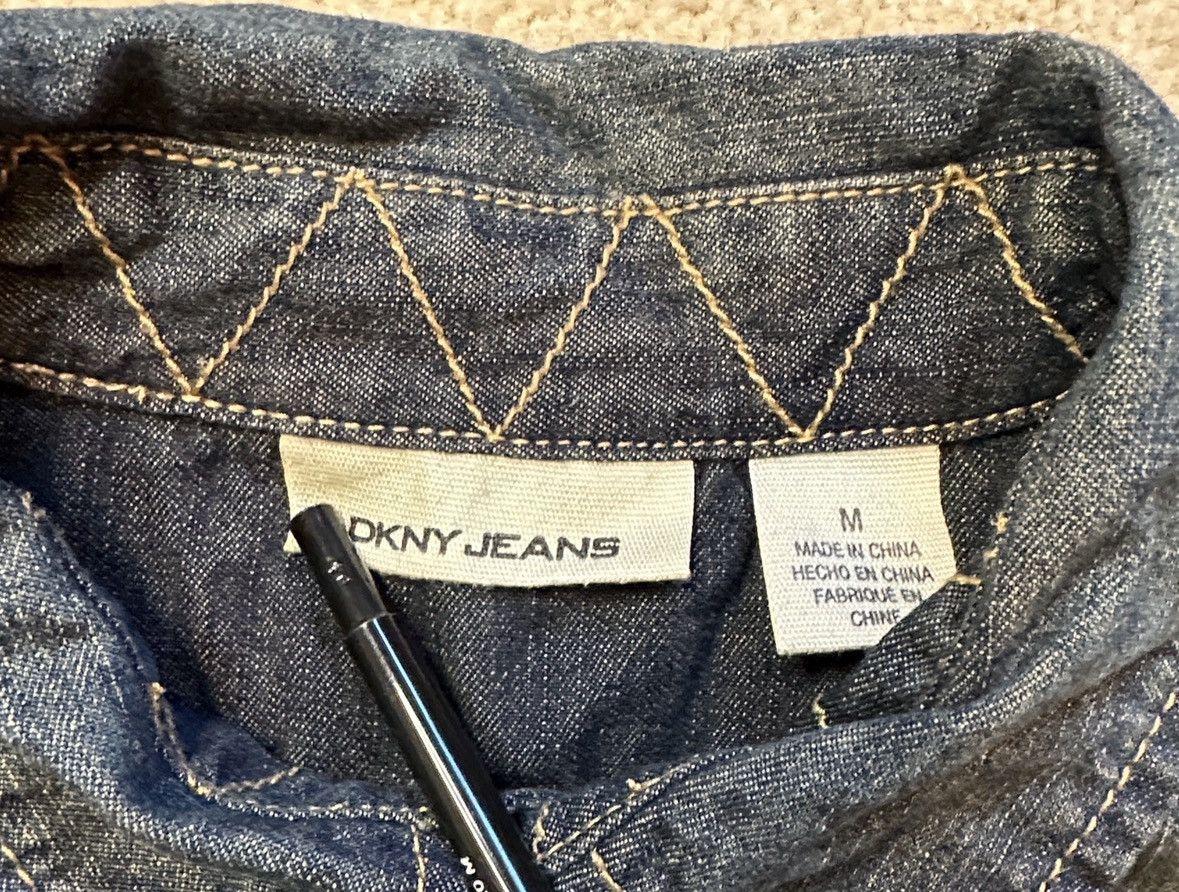 DKNY DKNY vintage distressed denim shirt Size US M / EU 48-50 / 2 - 2 Thumbnail