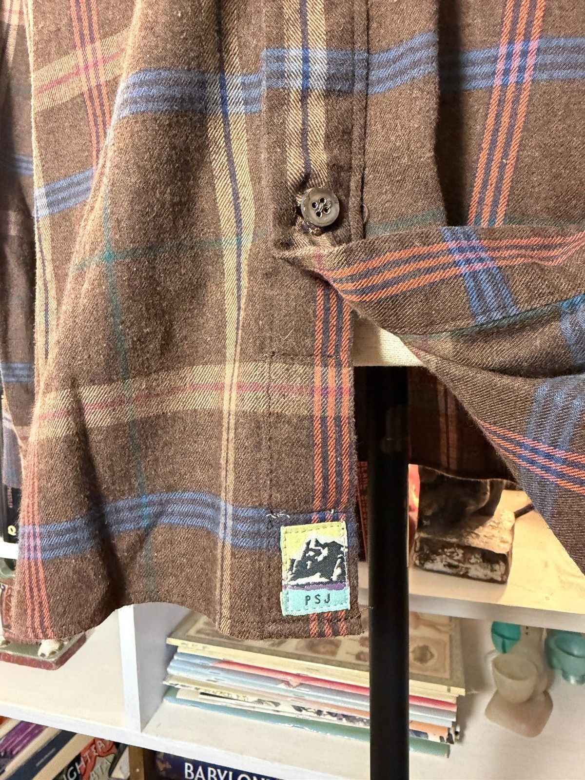 Paul Smith Paul Smith Plaid Flannel Dress Shirt Size US L / EU 52-54 / 3 - 3 Thumbnail