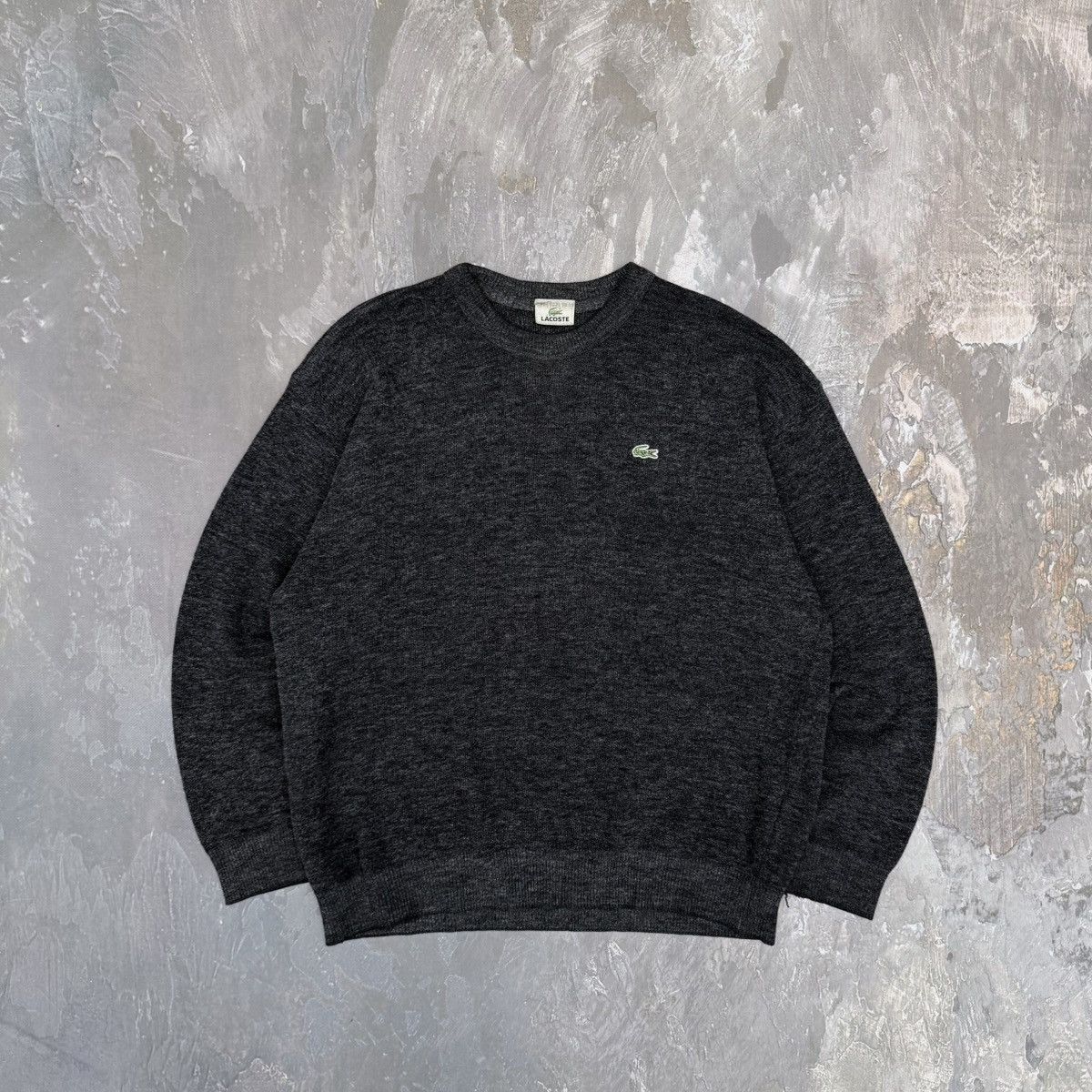 Lacoste Vintage Lacoste 90s Wool Knit Crewneck Sweater Y2K Size US L / EU 52-54 / 3 - 1 Thumbnail