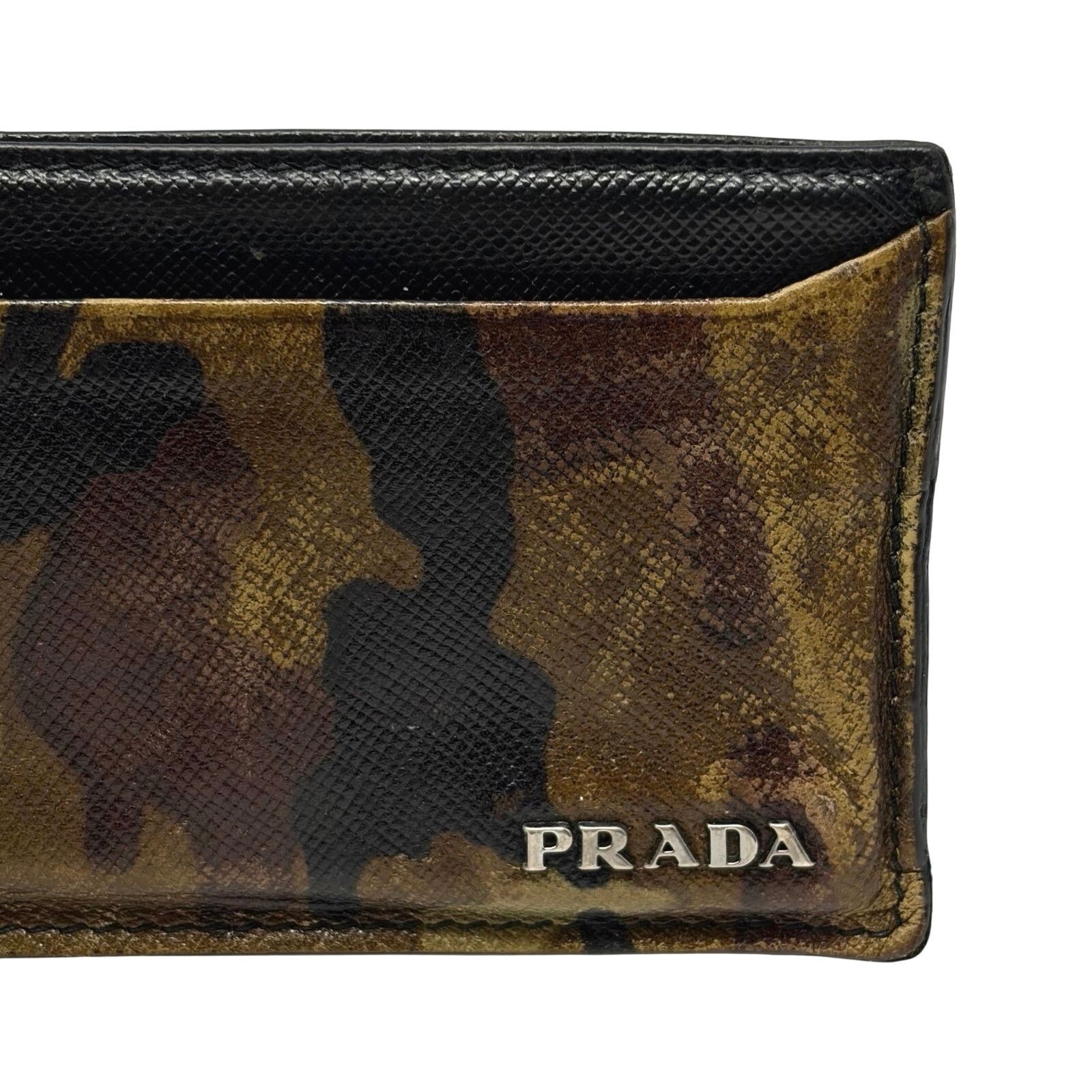 Prada Prada Camo Cardholder Wallet Size ONE SIZE - 6 Thumbnail