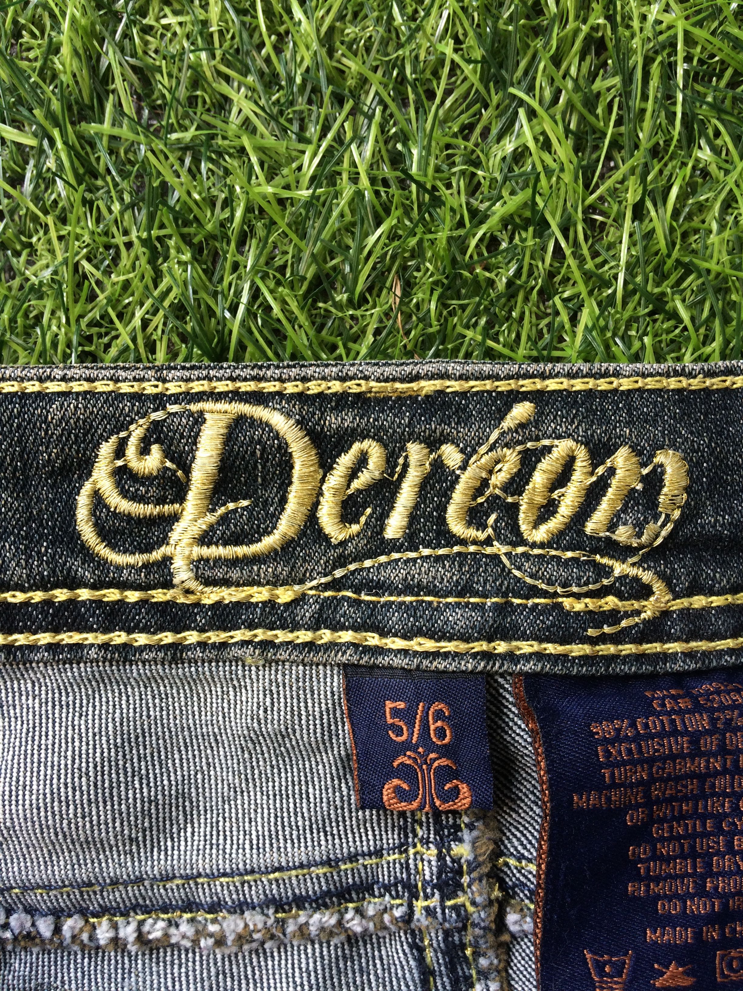 Designer Japanese Low Rise Skinny Jeans D-424 Size 26" / US 2 / IT 38 - 11 Thumbnail