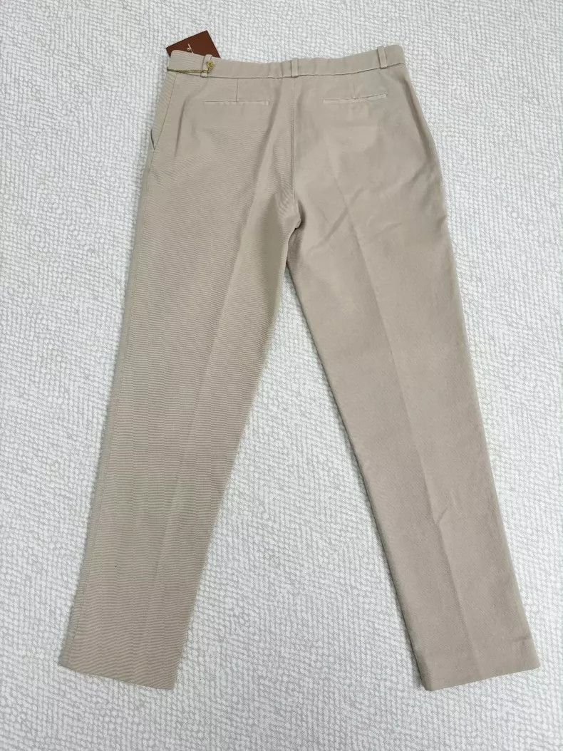 Loro Piana LORO PIANA Pure color fashion casual trousers Size US 40 / EU 56 - 2 Thumbnail