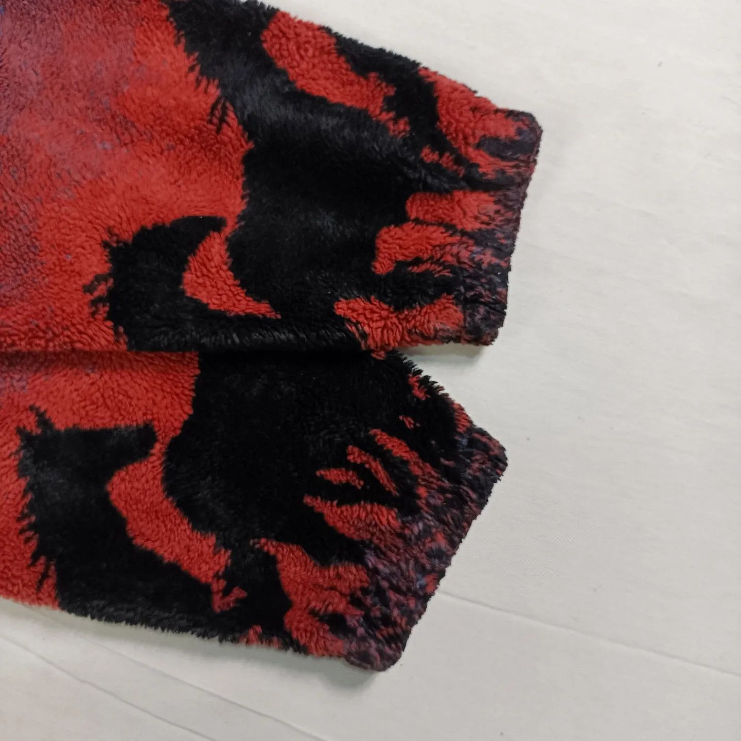 Vintage 90's Mazmania Horses Pattern Fleece Jacket - 2XL Size US XXL / EU 58 / 5 - 4 Thumbnail