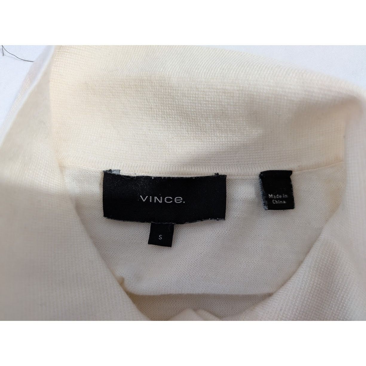 Vince o1rshd1 CC20 Polo Shirt in Cream Size US S / EU 44-46 / 1 - 13 Thumbnail