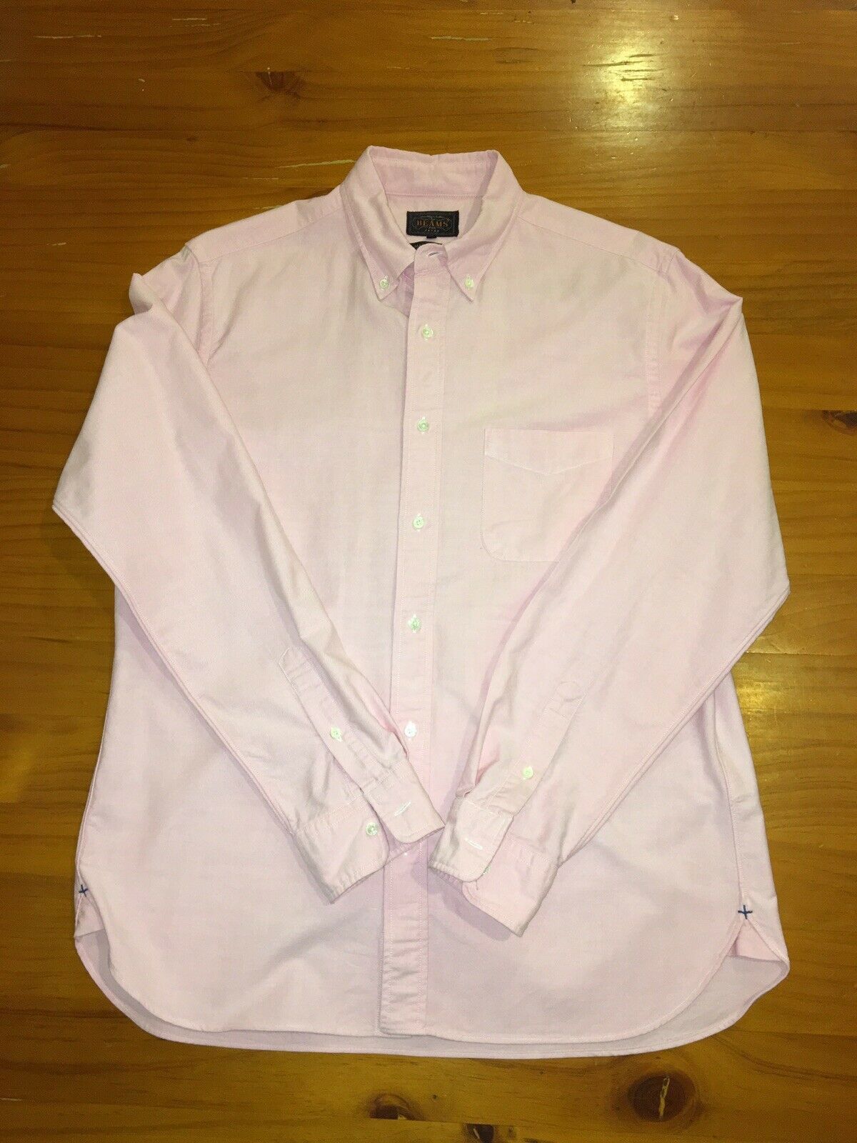 Beams Plus Oxford Cloth Button Down (OCBD) Size US L / EU 52-54 / 3 - 4 Thumbnail