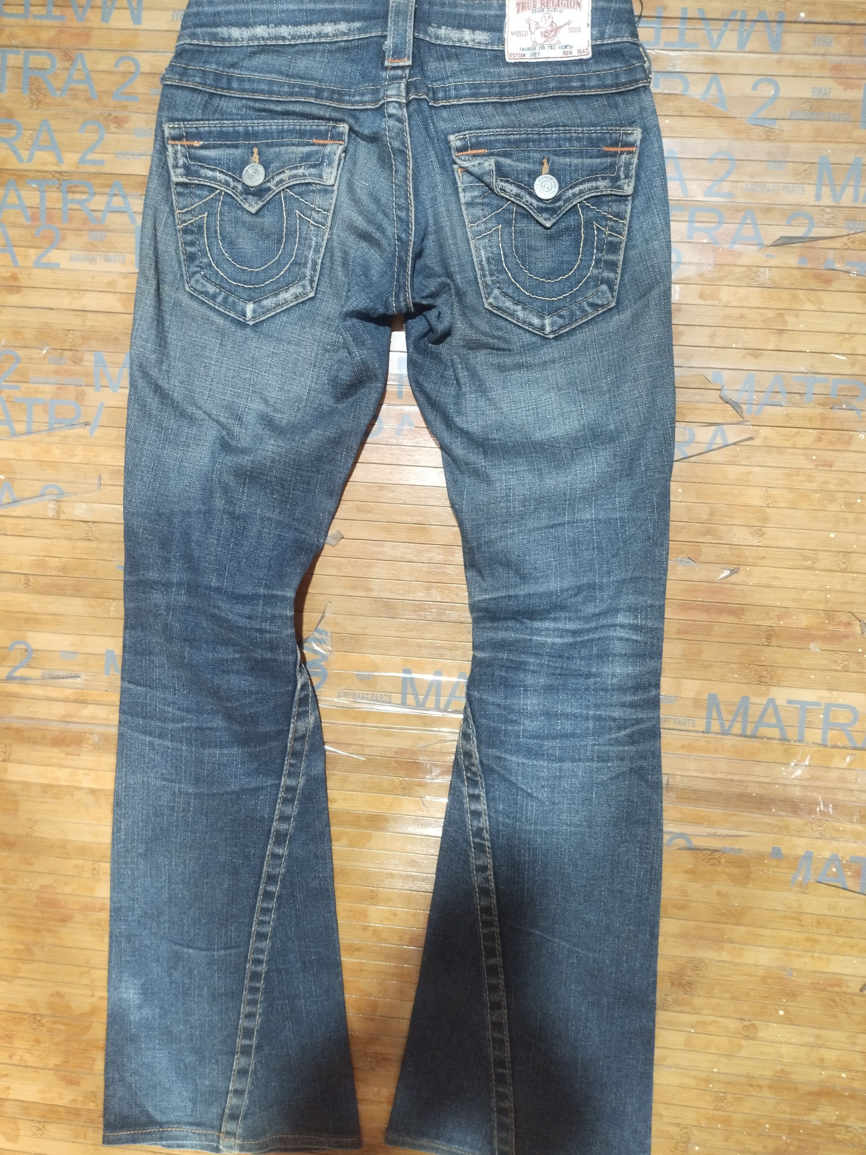 True Religion Jeans Disstressted True Religion Sz 24" Size 24" / US 00 / IT 34 - 2 Thumbnail