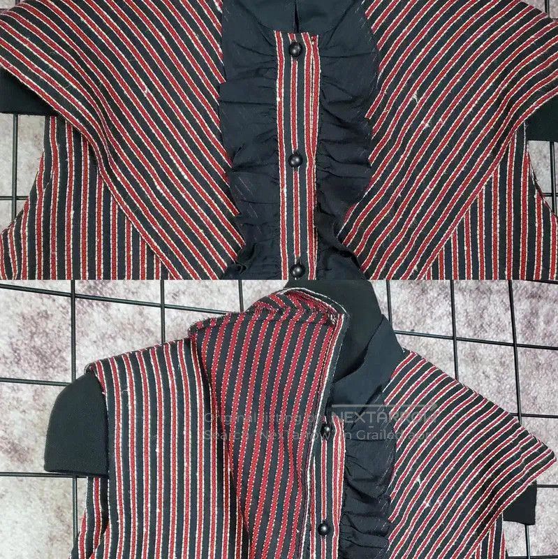 Dior Dior Summer Black Striped Cotton T. Size S / US 4 / IT 40 - 3 Thumbnail