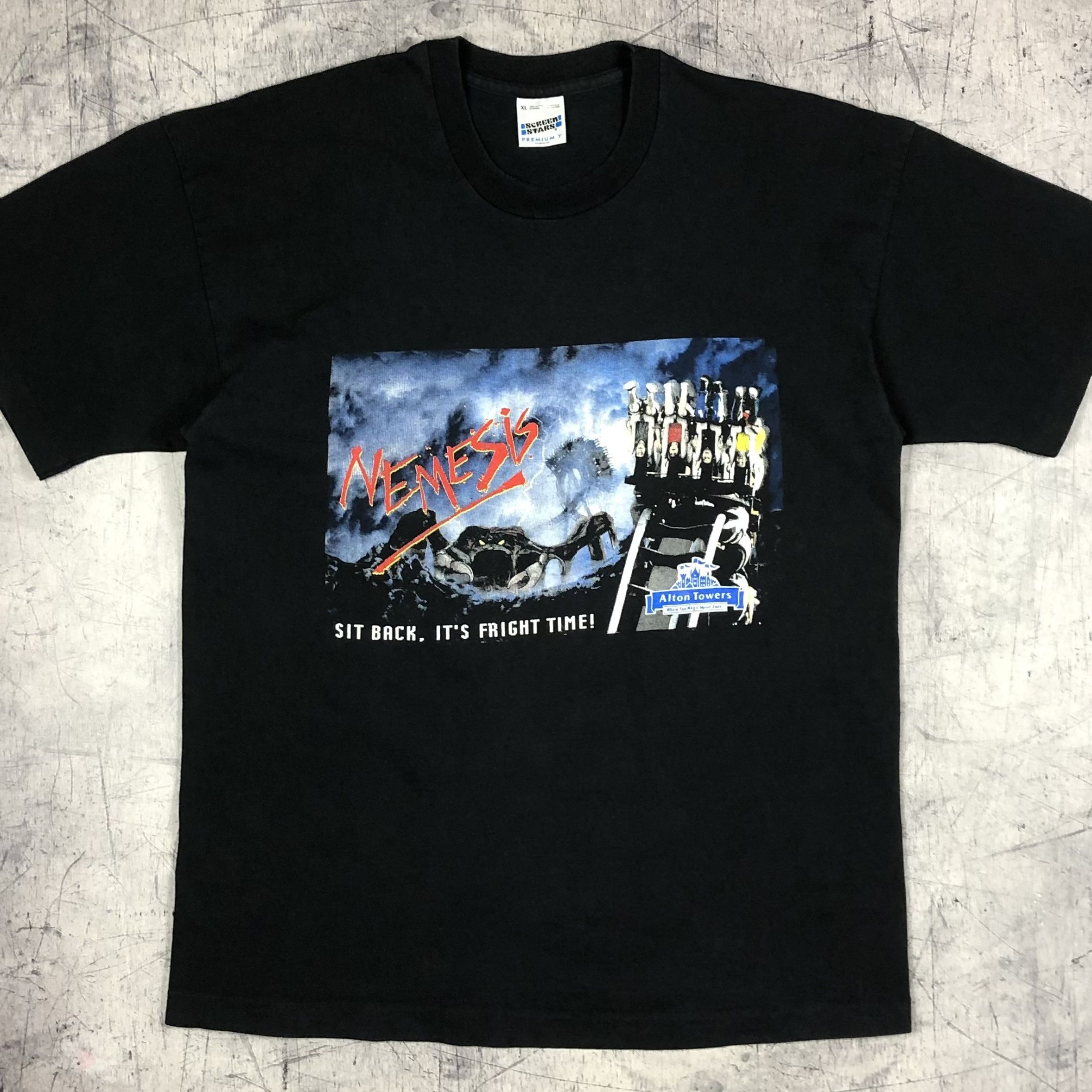 Expert Horror 90s Nemesis Horror Alton Towers Tee Size US XL / EU 56 / 4 - 1 Thumbnail