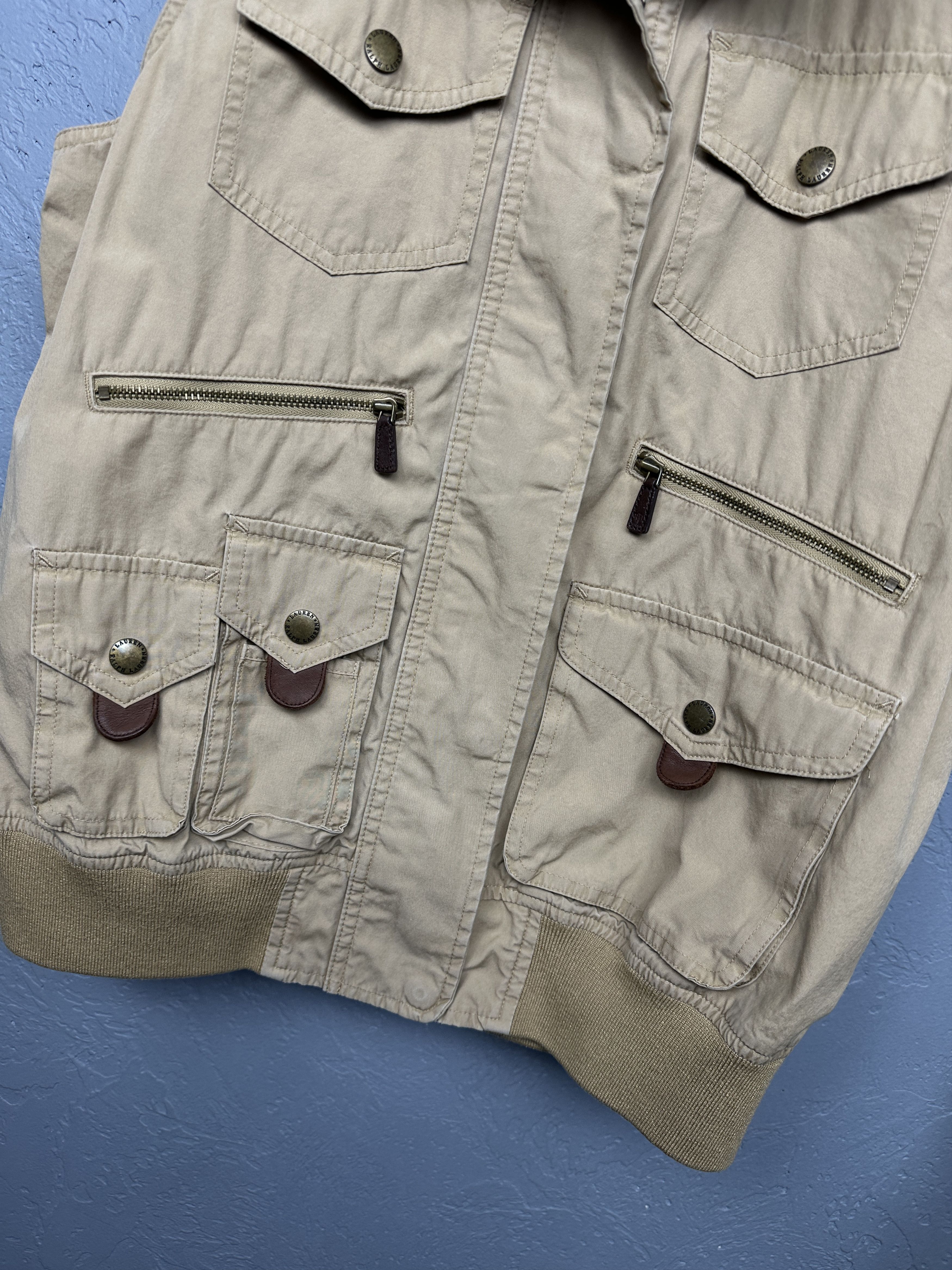 Polo Ralph Lauren Polo Ralph Lauren Vintage Womens Cargo Vest Size M / US 6-8 / IT 42-44 - 3 Thumbnail