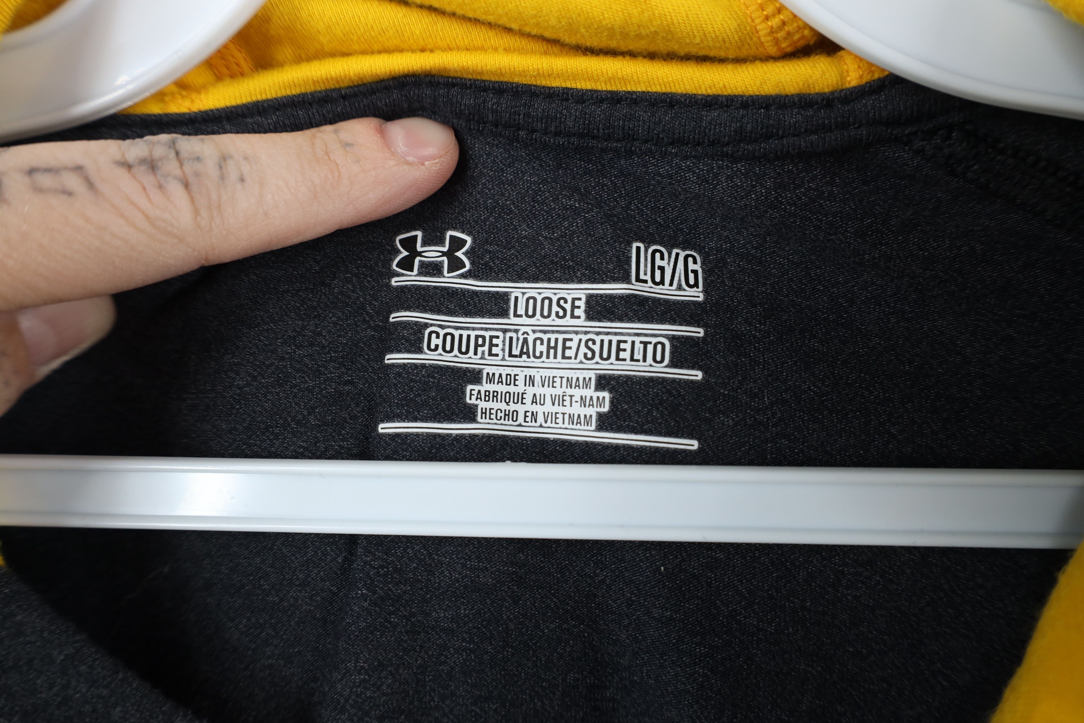 Under Armour × Vintage Under Armour University of Missouri Hooded Henley T-Shirt Size US L / EU 52-54 / 3 - 7 Thumbnail