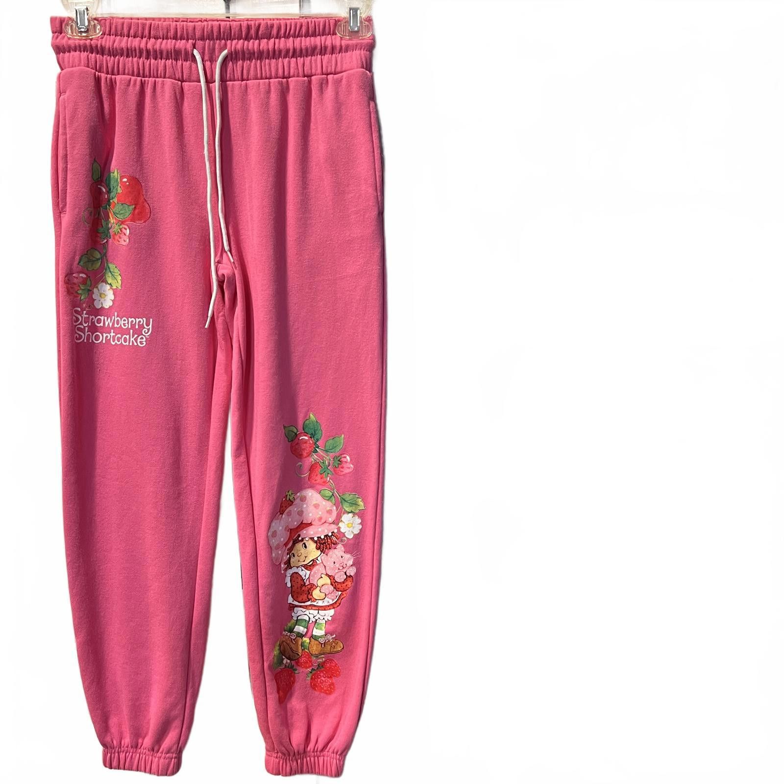 Other NWT Pink Strawberry Shortcake Women's Sweatpants Size 26" / US 2 / IT 38 - 1 Thumbnail
