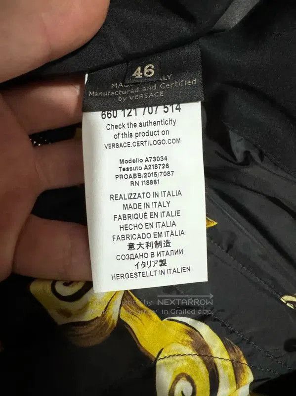 Versace Versace Colorful Nylon Hooded Jacket . Size US S / EU 44-46 / 1 - 4 Thumbnail