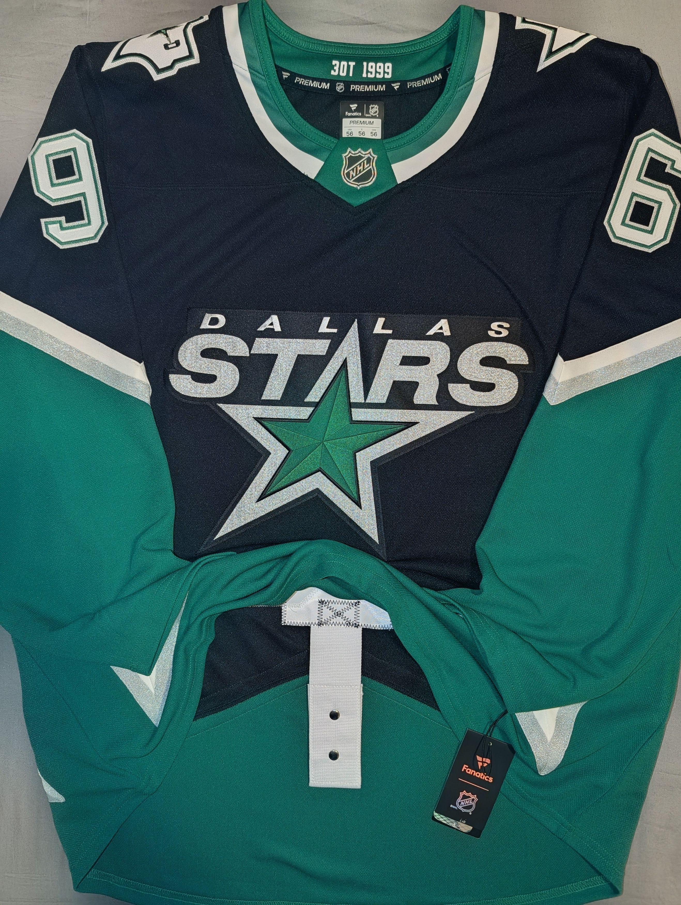 NHL Mikko Rantanen Dallas Stars 3rd jersey Fanatics Premium sz56 Size US XXL / EU 58 / 5 - 2 Thumbnail