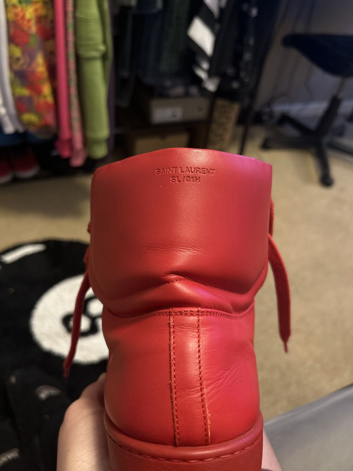 Saint Laurent Paris Saint Laurent SL/01h Size US 11 / EU 44 - 3 Thumbnail