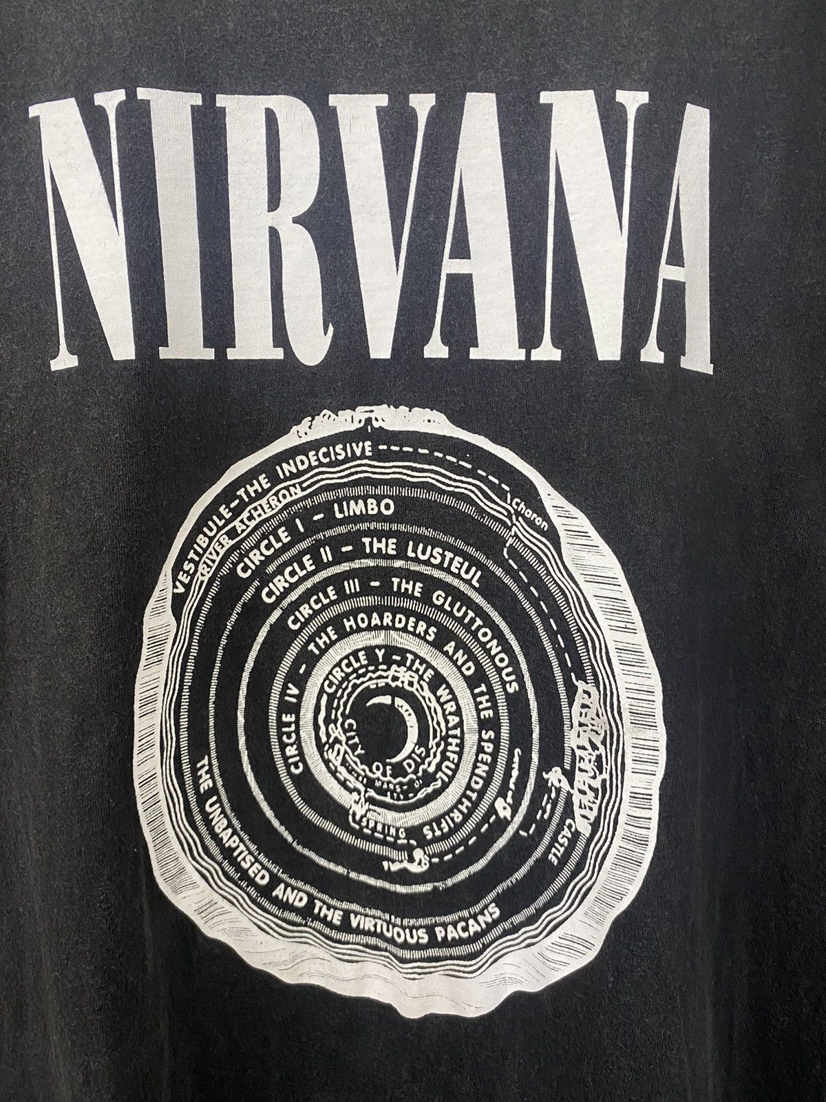 Band Tees × Vintage ✅ VINTAGE NIRVANA Spiral grunge band tee shirt Size US S / EU 44-46 / 1 - 3 Thumbnail