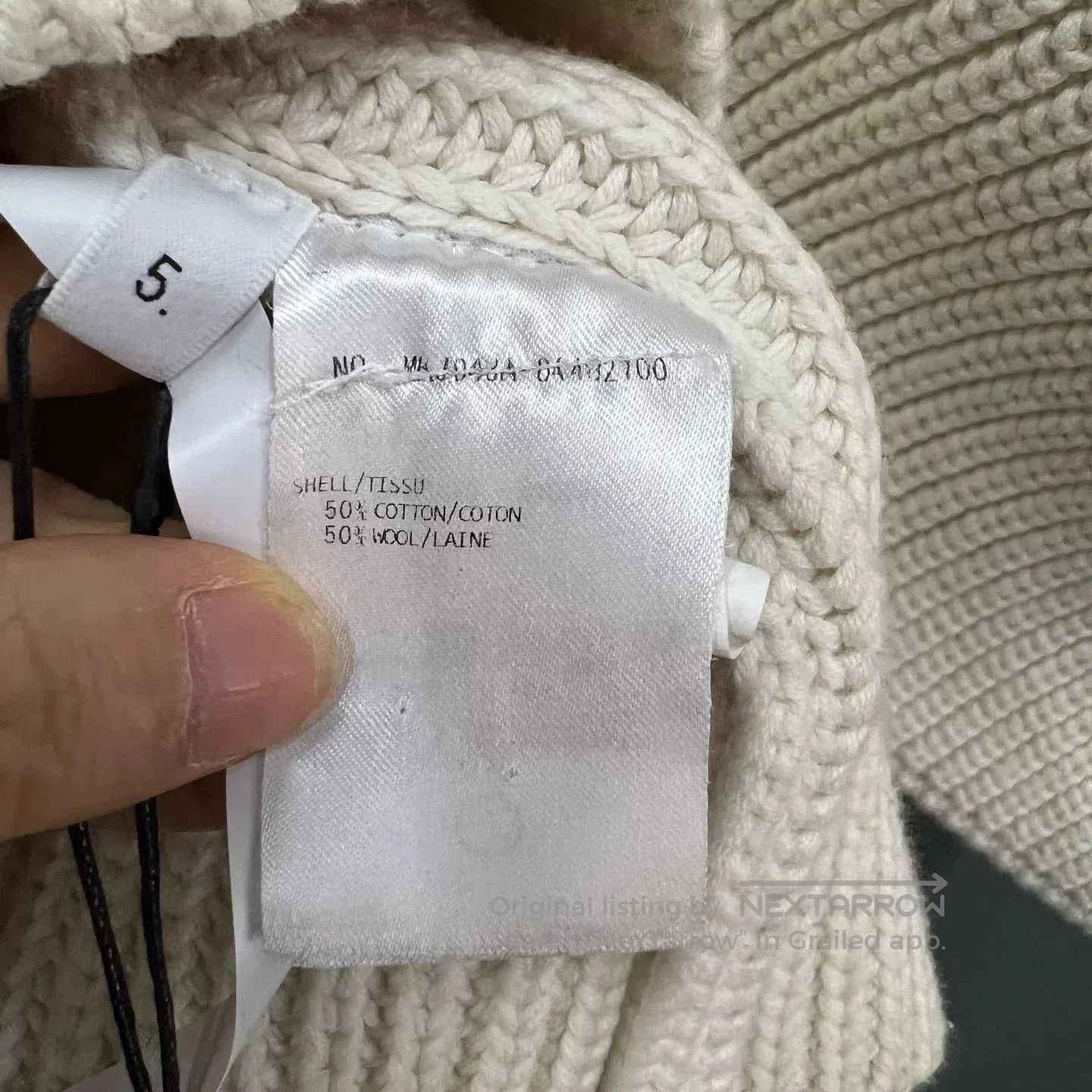 Thom Browne thom browne beige knitted outerwear jacket. Size US M / EU 48-50 / 2 - 4 Thumbnail