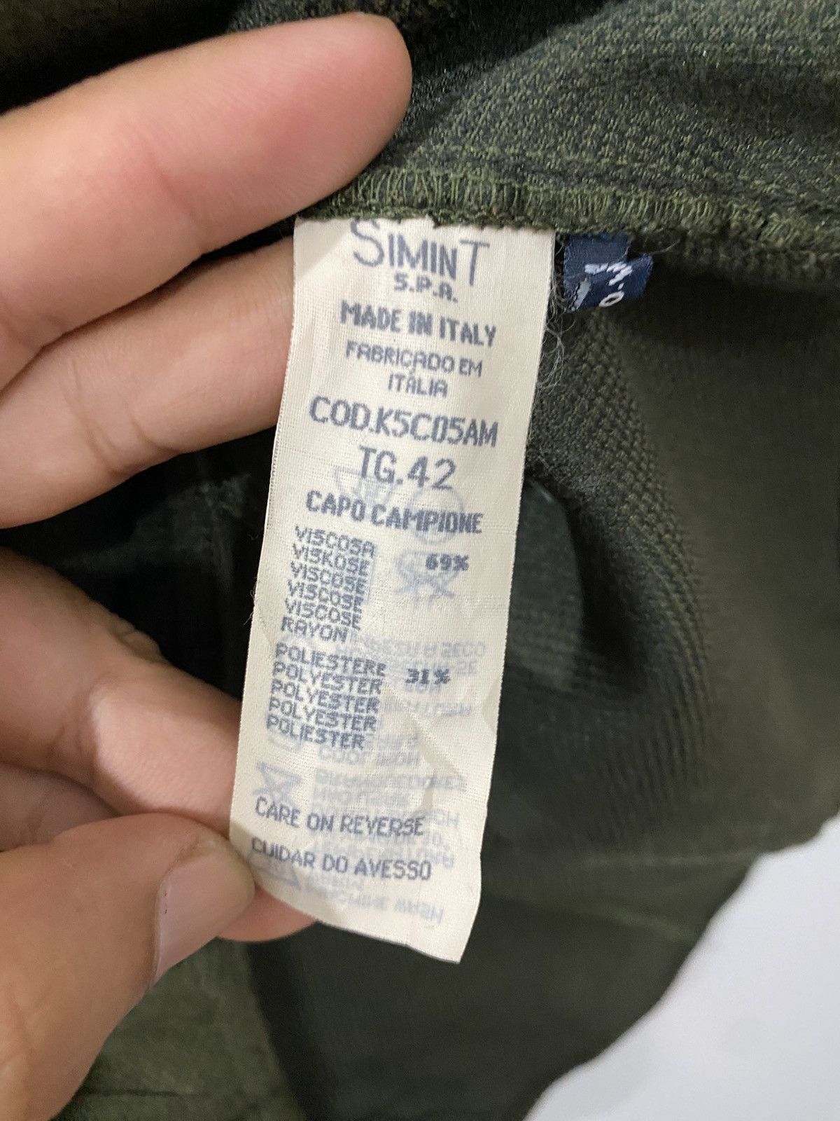 Armani ARMANI JEANS GIORGIO ARMANI • MILANO Size M / US 6-8 / IT 42-44 - 7 Thumbnail