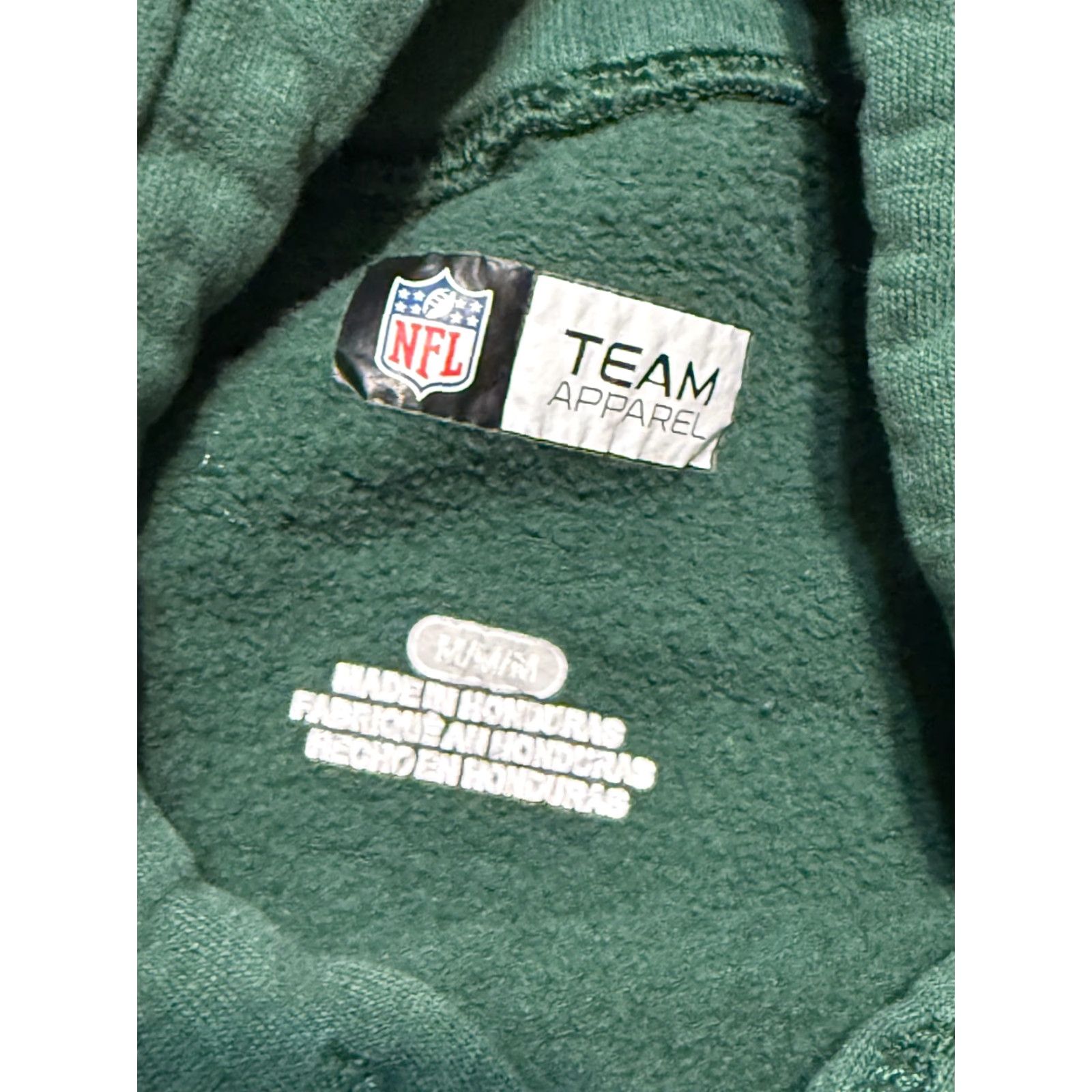 NFL NFL Team Apparel Hoodie Mens Medium Green Wisconsin Green Bay Packers Shirt Size US M / EU 48-50 / 2 - 6 Thumbnail