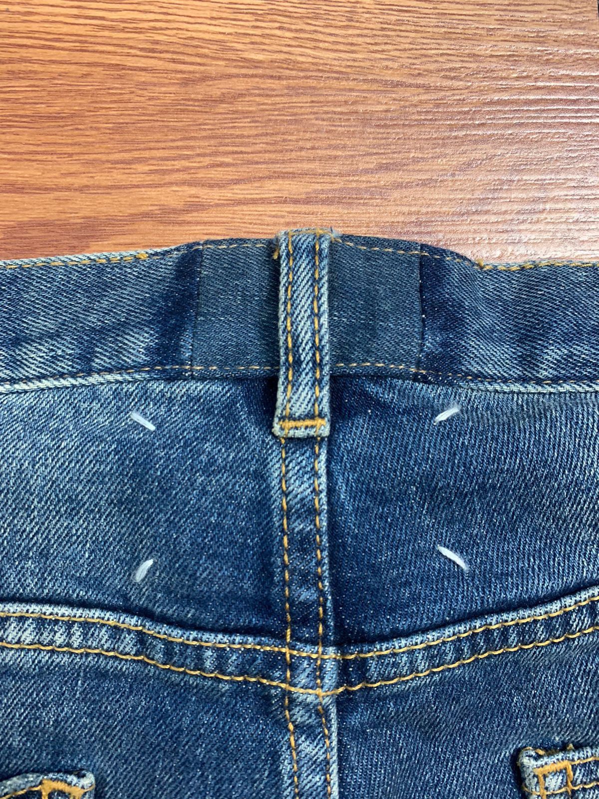 Maison Margiela Maison Margiela Cut Out Washed Denim Size US 30 / EU 46 - 10 Thumbnail