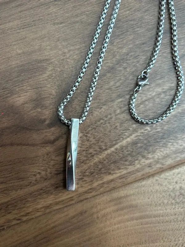 VIBE Curly stick Pendant Chain Necklace Size ONE SIZE - 4 Thumbnail