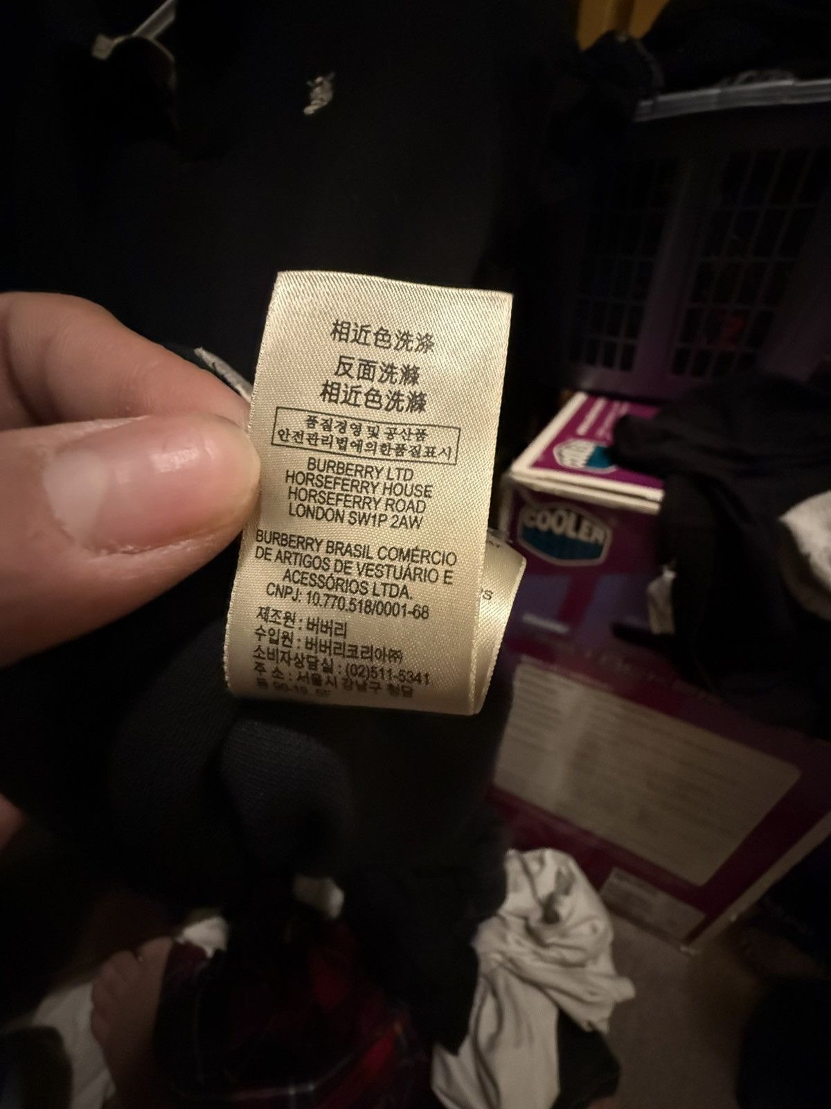 Burberry Burberry Brit Polo Size US L / EU 52-54 / 3 - 3 Thumbnail
