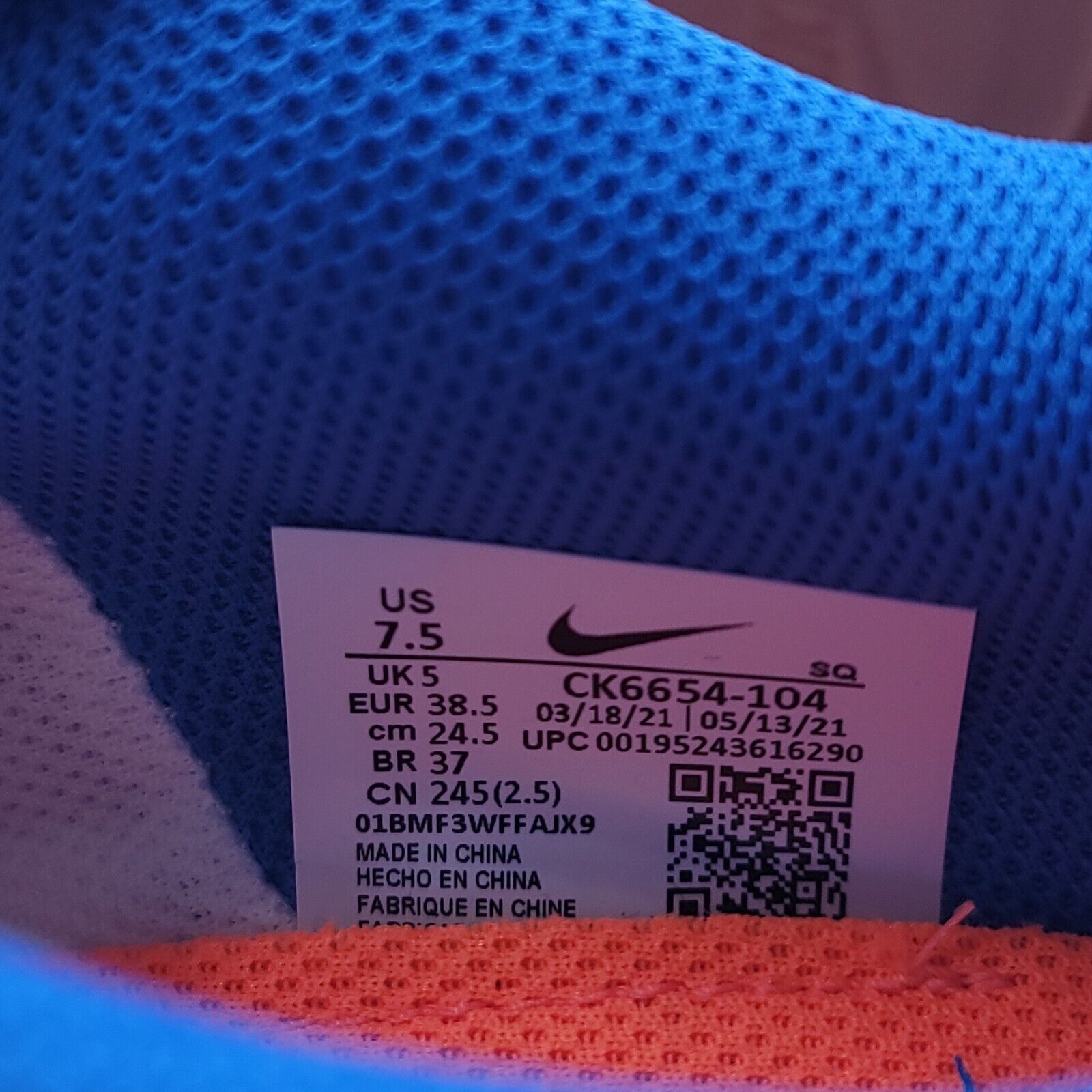 Nike Nike Dunk Low Disrupt Athletic Shoe Womens 7.5 CK6654-104 Size US 7.5 / IT 37.5 - 9 Thumbnail
