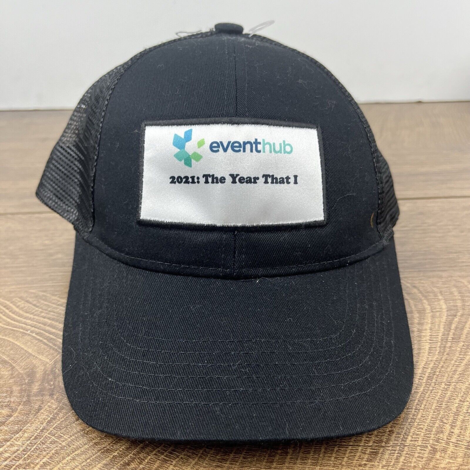 Other Event Hub Hat 2021 the Year that I Adjustable Hat Black Hat Size ONE SIZE - 5 Thumbnail