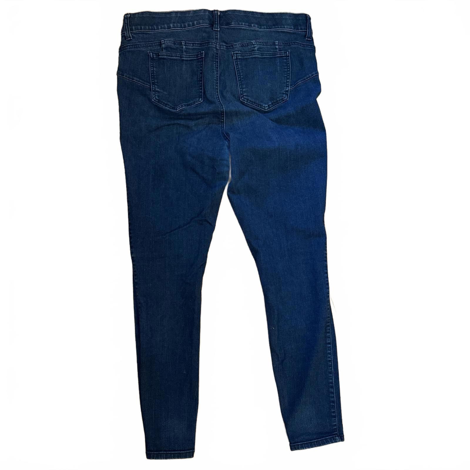 Torrid Torrid Premium Bombshell Skinny jeans dark wash stretch 16R Size 38" / US 16 / IT 52 - 2 Thumbnail