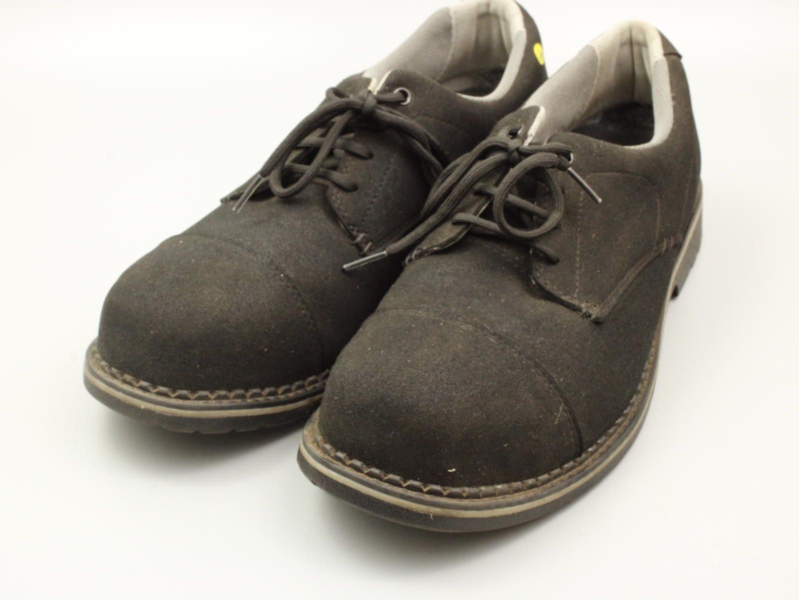 Unknown London Black Men's Oxford Dress Shoes Uvex Safety Shoes Steel Toe Size US 9 / EU 42 - 1 Thumbnail