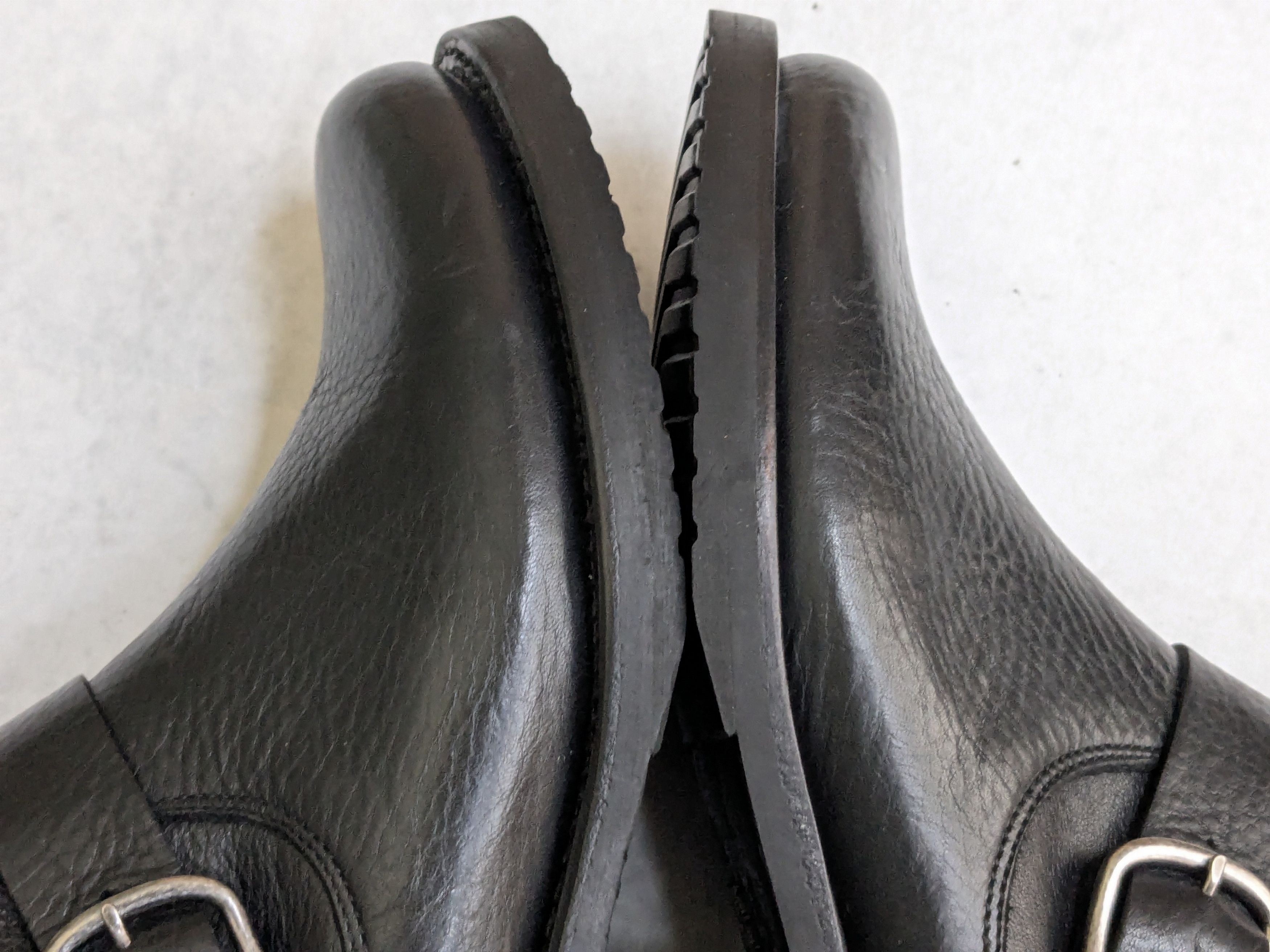 Frye Frye Engineer Boots Black Leather 7 Buckle Size US 7 / EU 40 - 5 Thumbnail