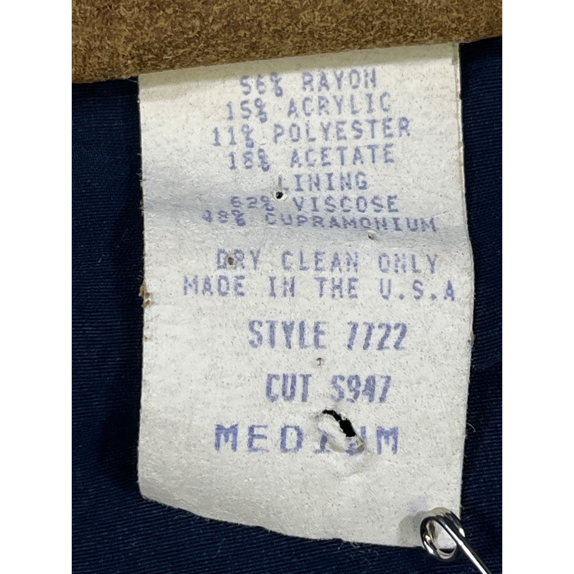 Other Saddle Ridge Vintage Collection Women's Navy Blue Vest Size Size M / US 6-8 / IT 42-44 - 4 Thumbnail