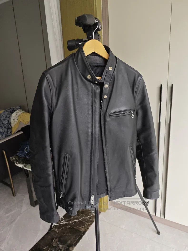 Other NYC Men's Slim Cowhide Jacket Size US M / EU 48-50 / 2 - 3 Thumbnail