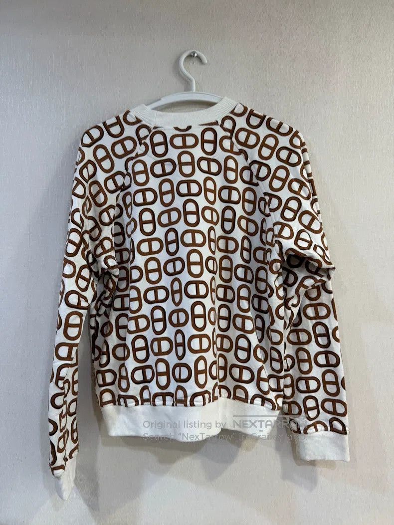 Hermes Hermes Pig Nose Full Print Hoodie Size M / US 6-8 / IT 42-44 - 2 Thumbnail