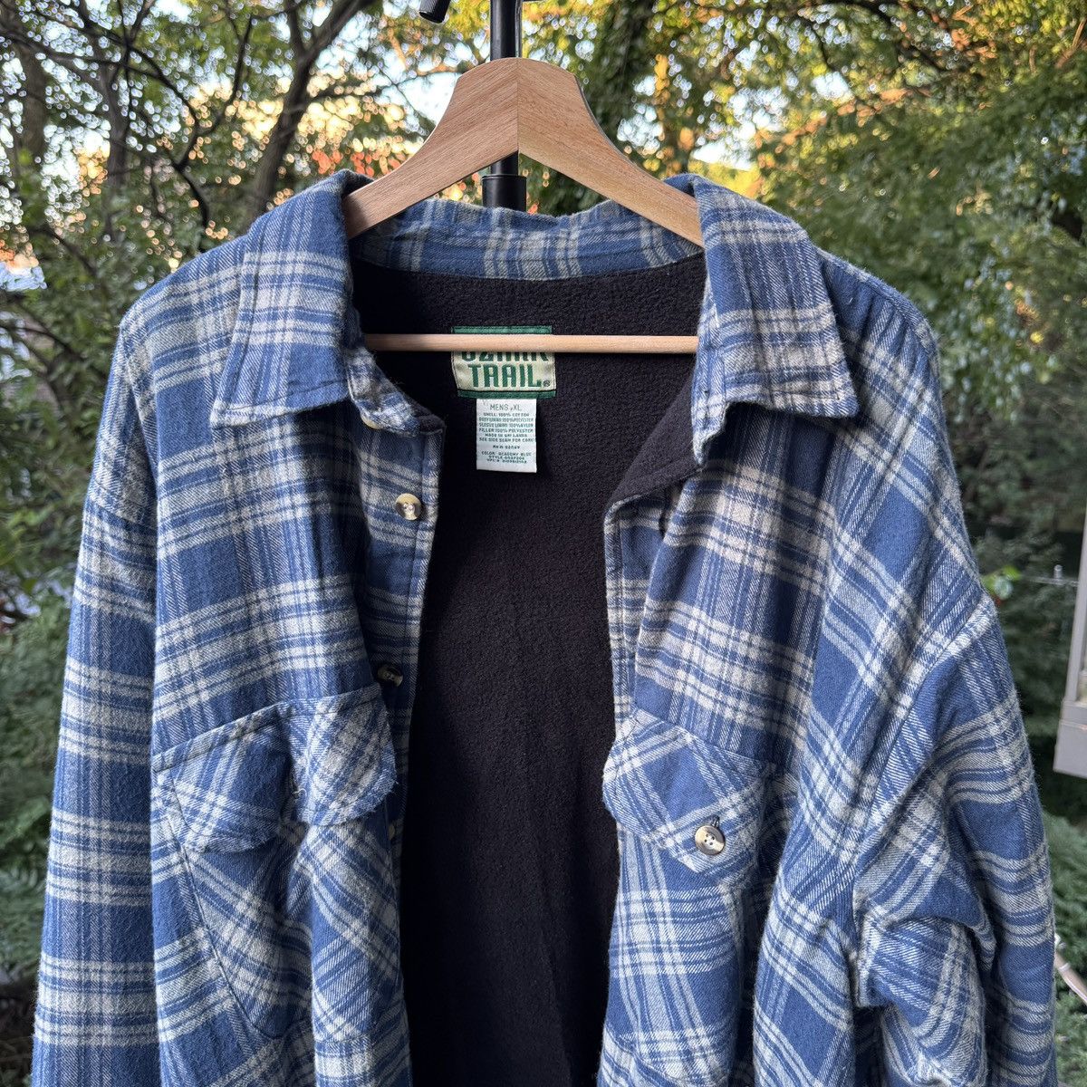 Vintage Thrashed Faded Distressed Flannel Shirt ERD Grunge Chrome Size US XL / EU 56 / 4 - 3 Thumbnail