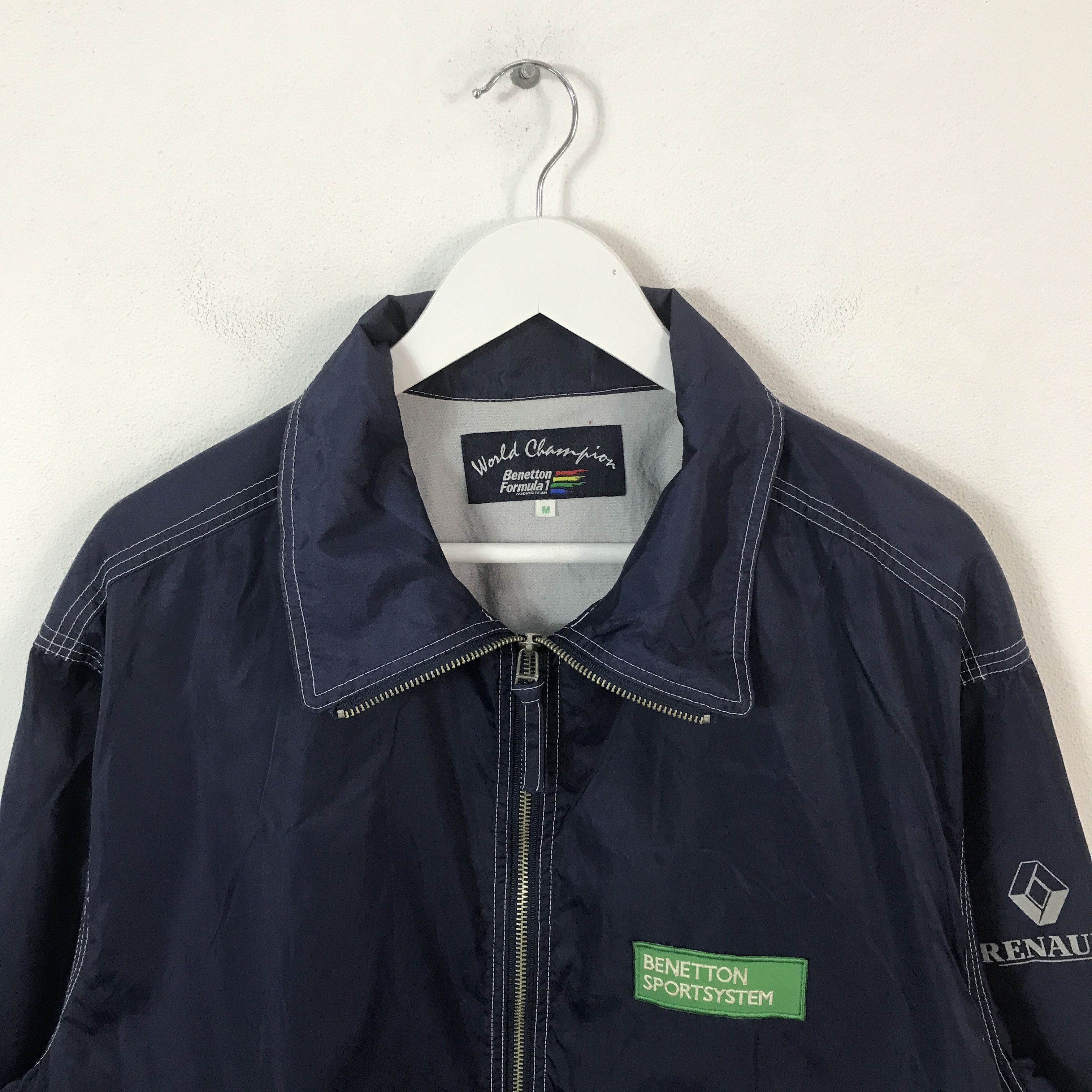 United Colors Of Benetton benetton formula 1 Sport Windbreaker jacket Size US L / EU 52-54 / 3 - 3 Thumbnail