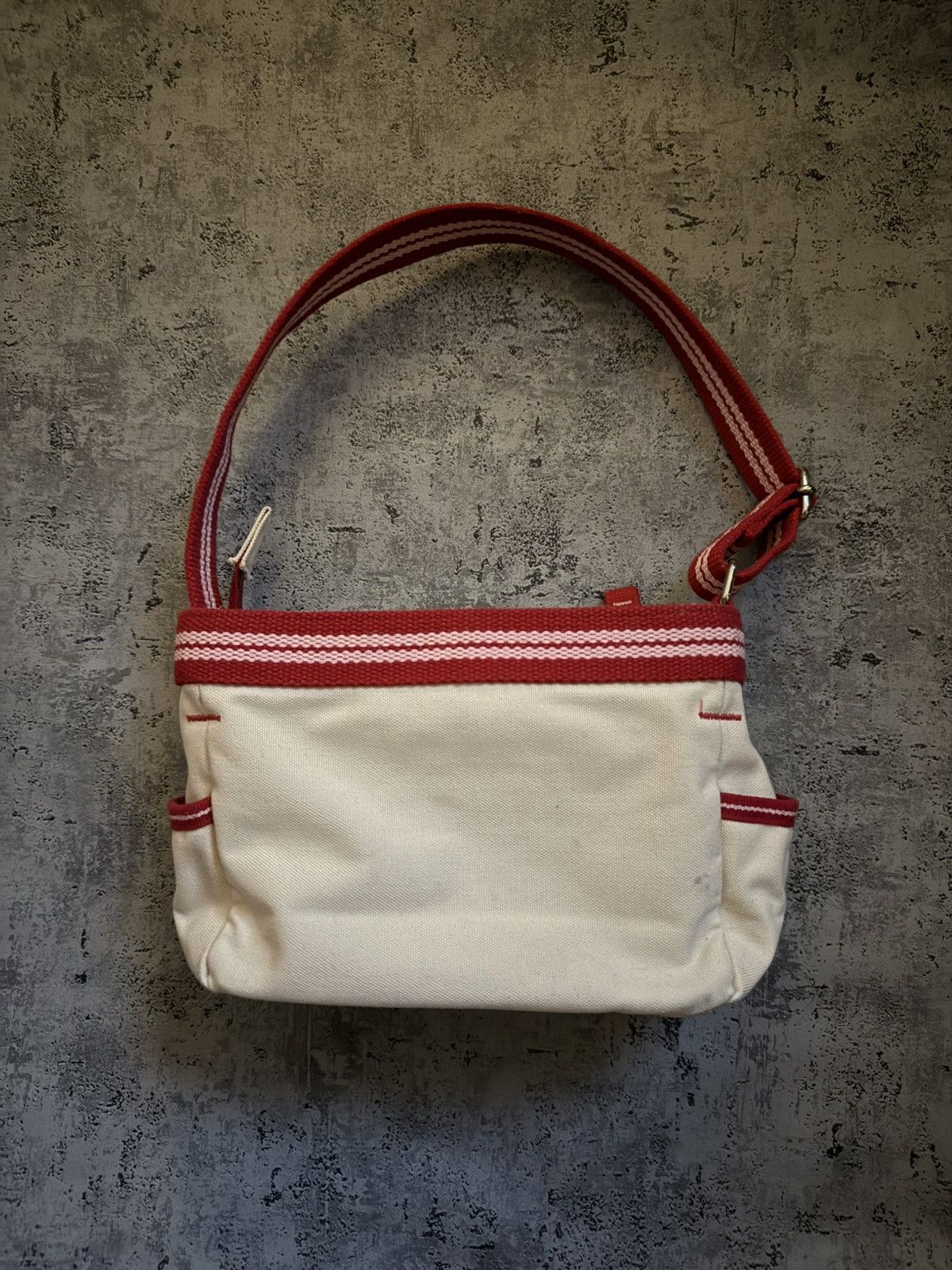 Diesel Diesel Vintage Red White Shoulder Cargo Bag Y2K Rare Size ONE SIZE - 2 Thumbnail