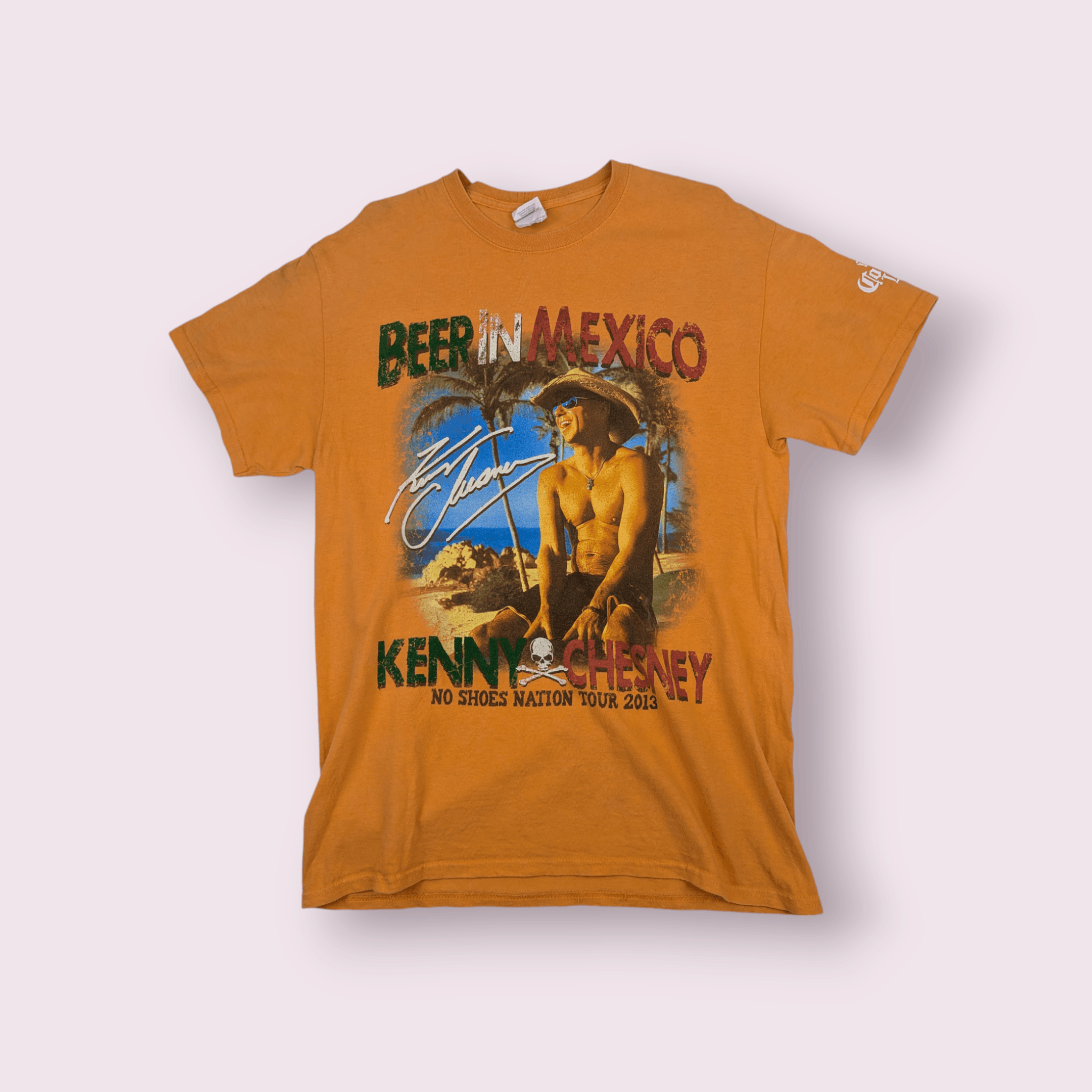 Band Tees KENNY CHESNEY 2013 Tour Beer In Mexico No Shoes Tour Tee Size US M / EU 48-50 / 2 - 1 Thumbnail