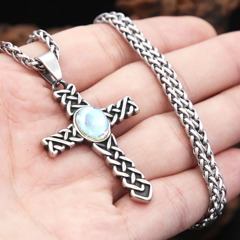 Jewelry Creative Cross Pendant Necklace Size ONE SIZE - 1 Thumbnail