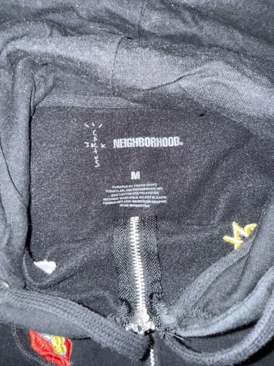 Travis Scott Cactus jack neighborhood hoodie Size US M / EU 48-50 / 2 - 5 Thumbnail