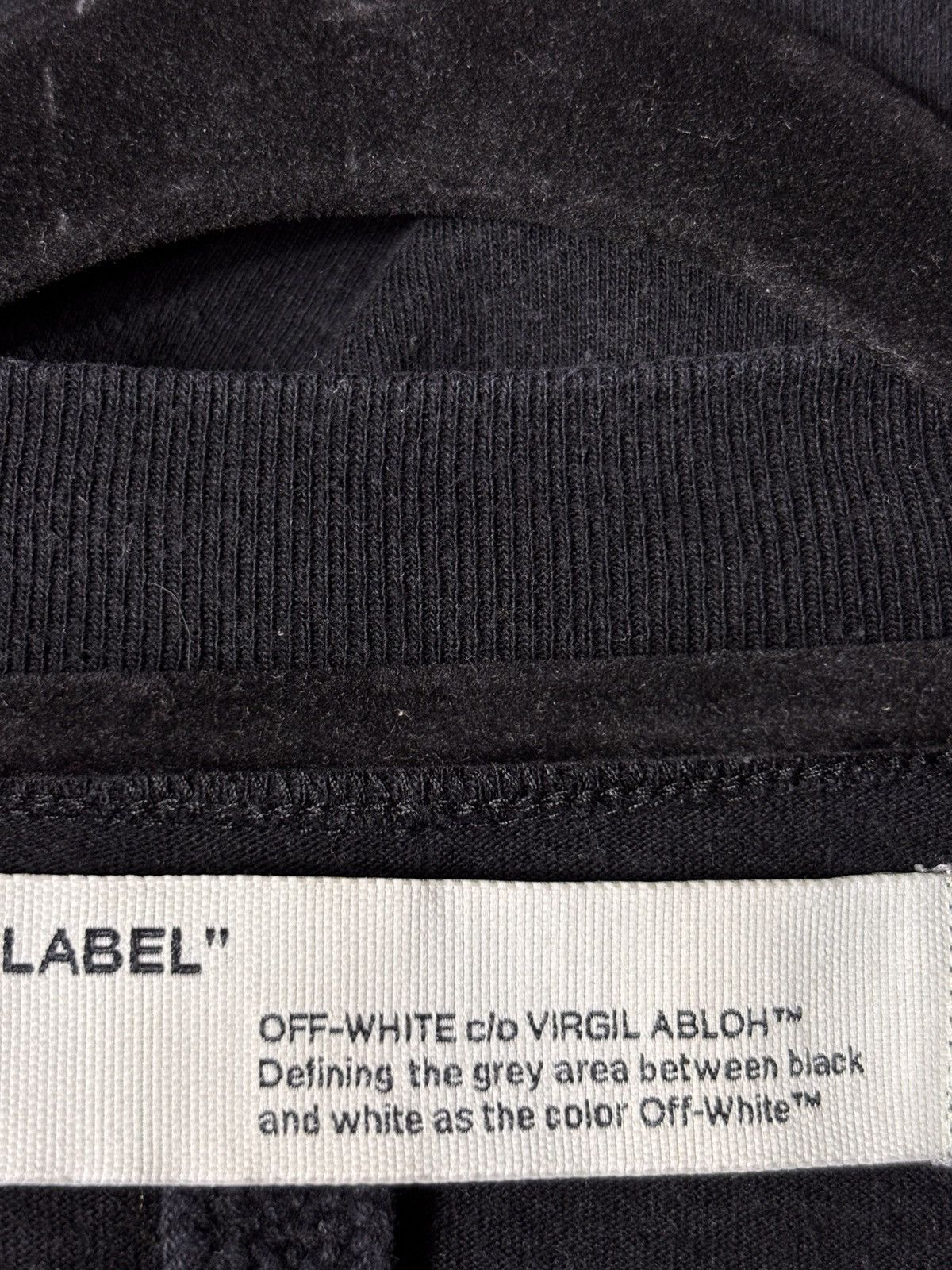 Off-White Off-White Caravaggio Black T Shirt Size US XS / EU 42 / 0 - 3 Thumbnail