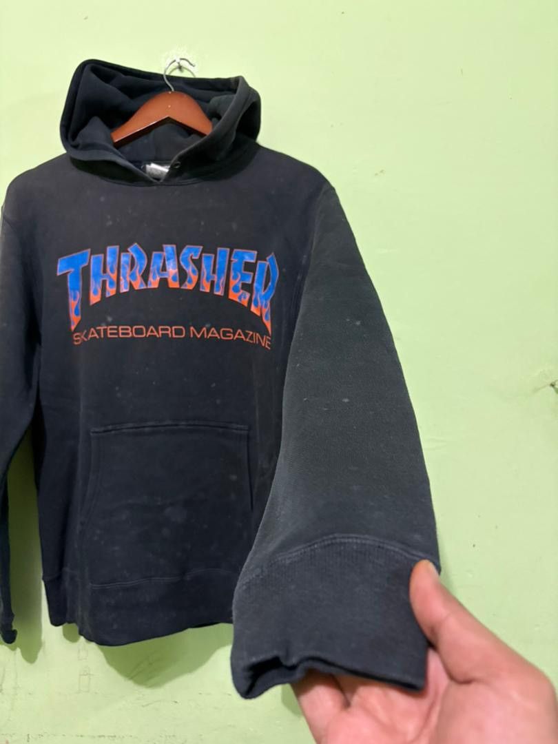 Thrasher Vintage Thrasher Hoodies Flame Logo Skate hoodie Size US M / EU 48-50 / 2 - 3 Thumbnail