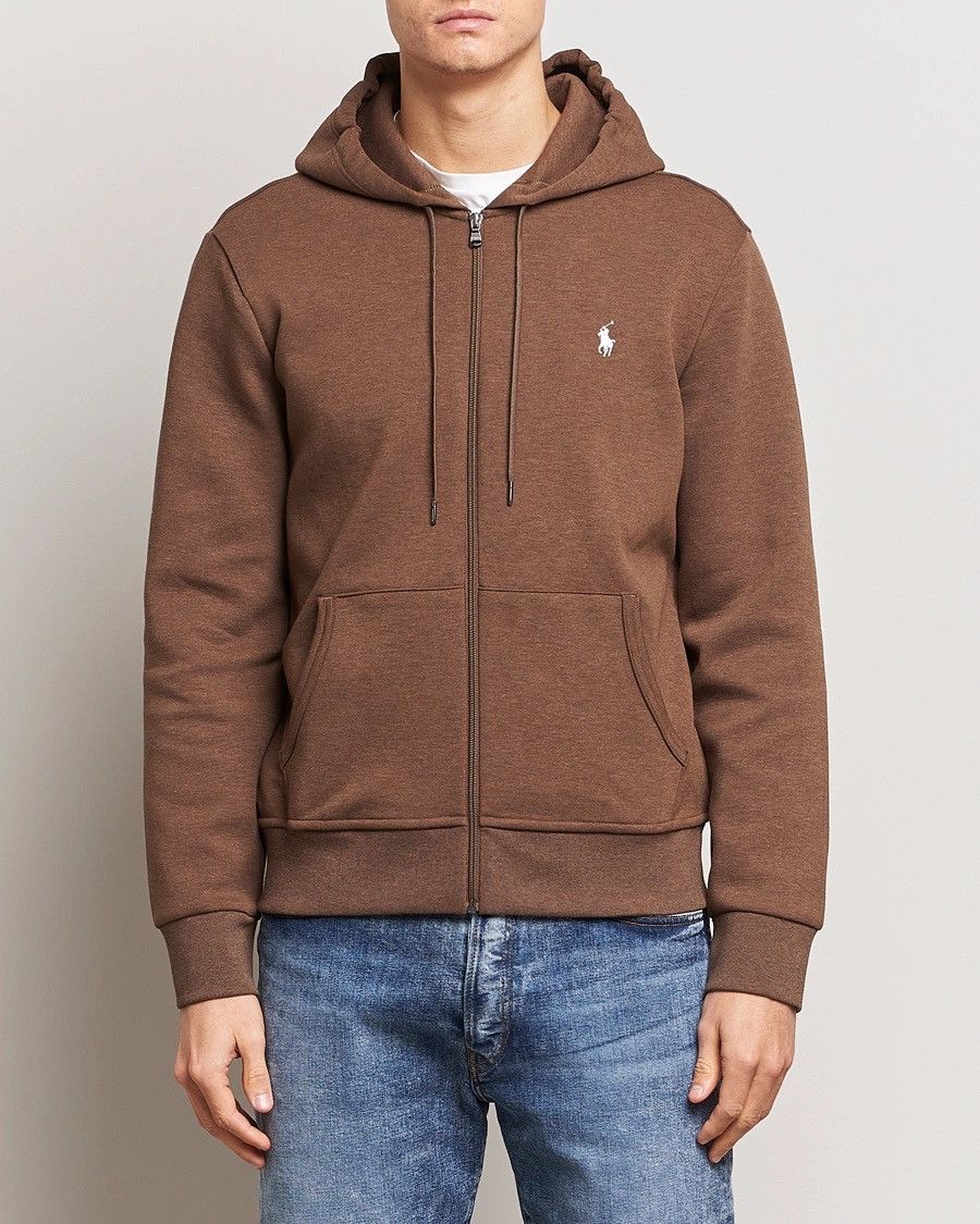 Polo Ralph Lauren Polo Ralph Lauren Brown Zip Hoodie Sweatshirt Size M Size US M / EU 48-50 / 2 - 1 Thumbnail